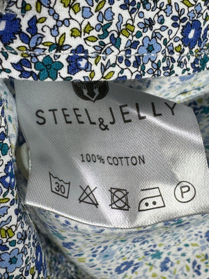 Steel & Jelly® Small | Chest: 19.5" | Floral | Shirt | Cotton | 3346 - Genuine Maal