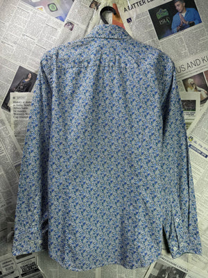 Steel & Jelly® Small | Chest: 19.5" | Floral | Shirt | Cotton | 3346 - Genuine Maal