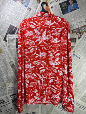 H&M® Large | Chest: 23" | Burnt Orange | Shirt | Viscose | 3340 - Genuine Maal