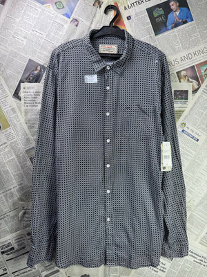 Jachs Co.® Large | Chest: 23.5" | Black & White | Shirt | Cotton | 3351 - Genuine Maal