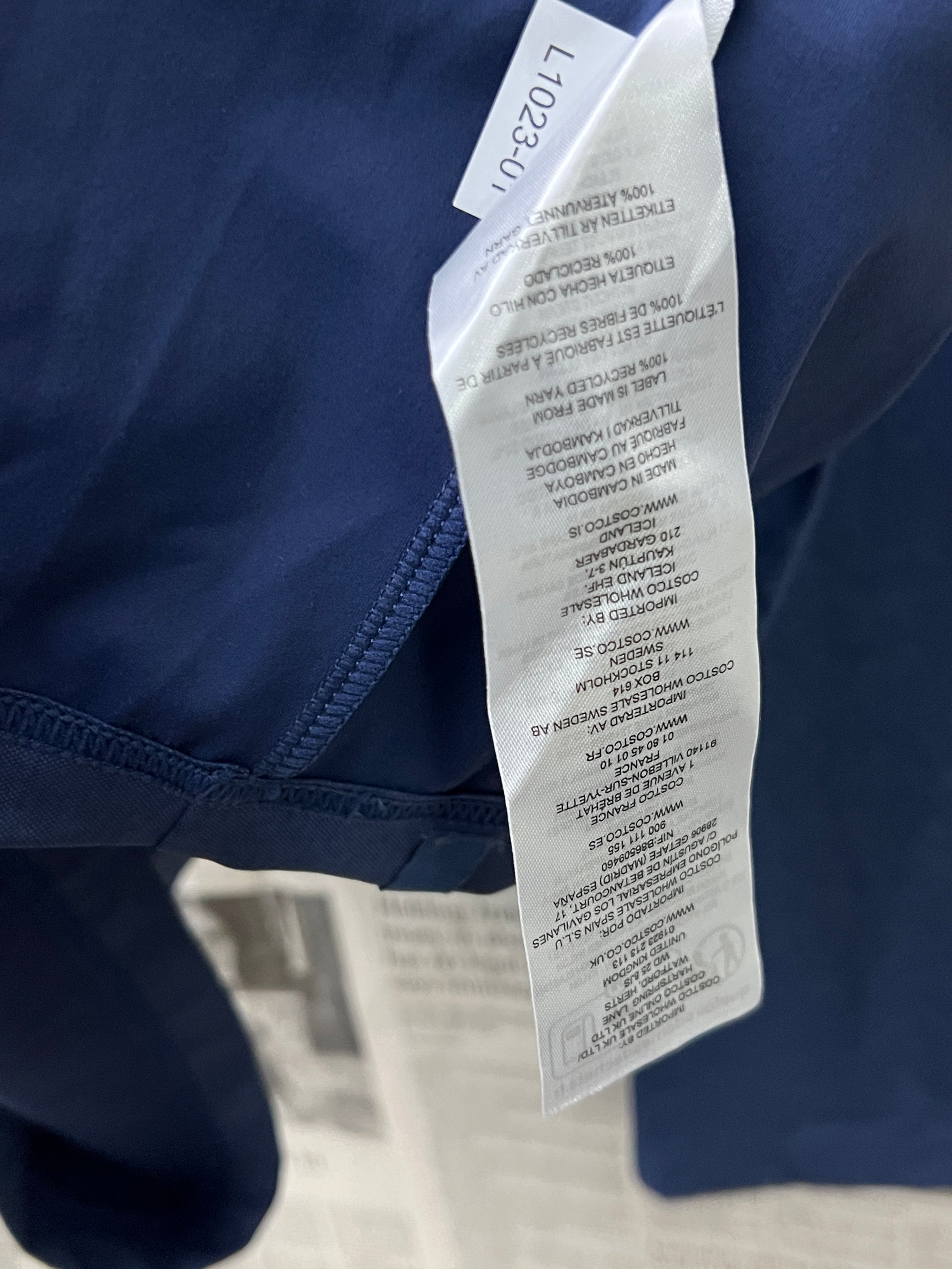 Mondetta® XXL | Chest: 27" | Blue | Pullover Jacket | 699 - Genuine Maal