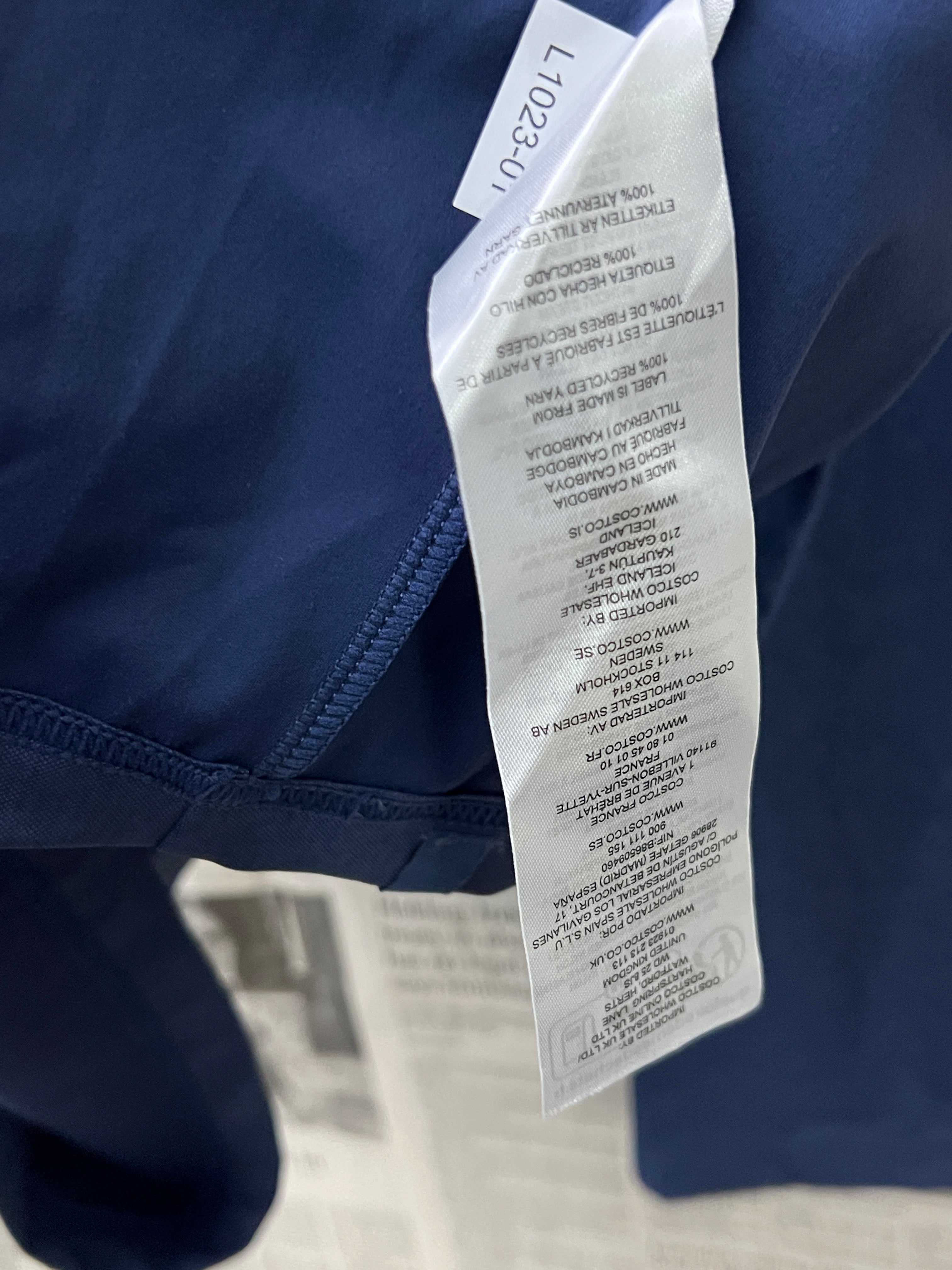 Mondetta® XXL | Chest: 27" | Blue | Pullover Jacket | 699 - Genuine Maal