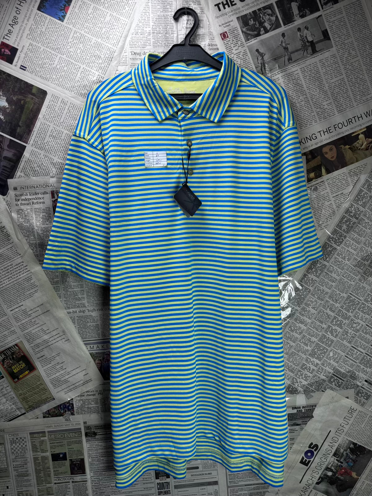 Bobby Jones® Large | Chest: 24" | Golf Polo | Poly-Spandex | M20 - 6690