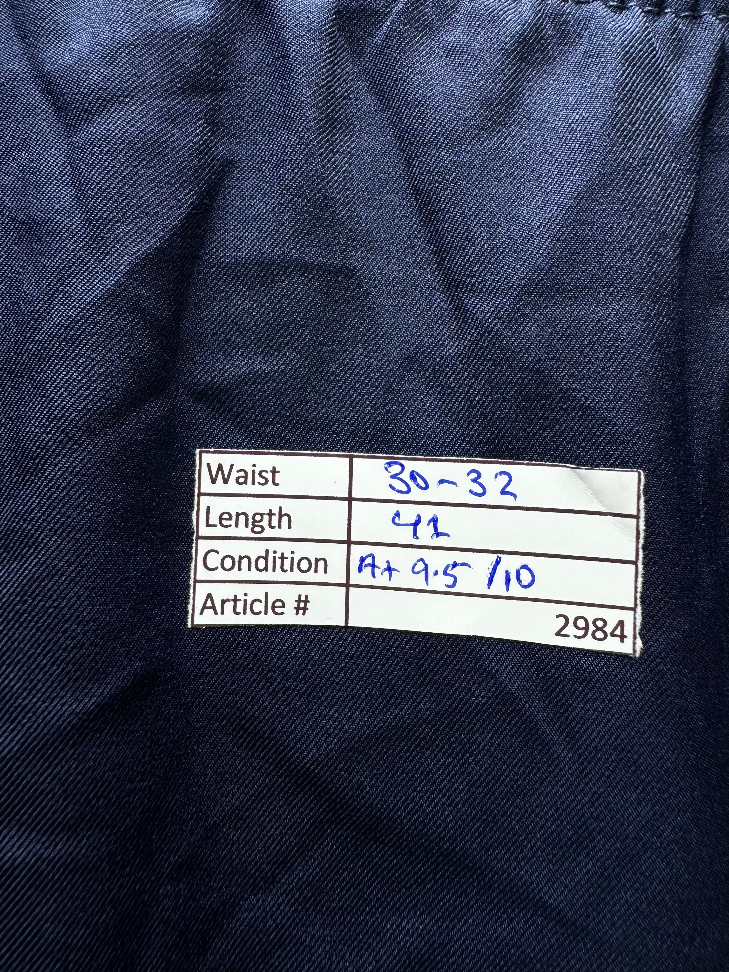 N*ke® Waist: 30" to 32" | Blue | Sports Inner Mesh Trousers | Polyester | 2984 - Genuine Maal