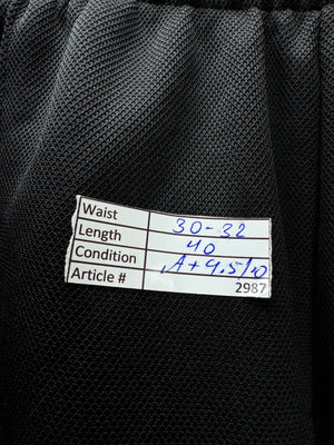 Adi*as® Waist: 30" to 32" | Black | Sports Trousers | Polyester | 2987 - Genuine Maal