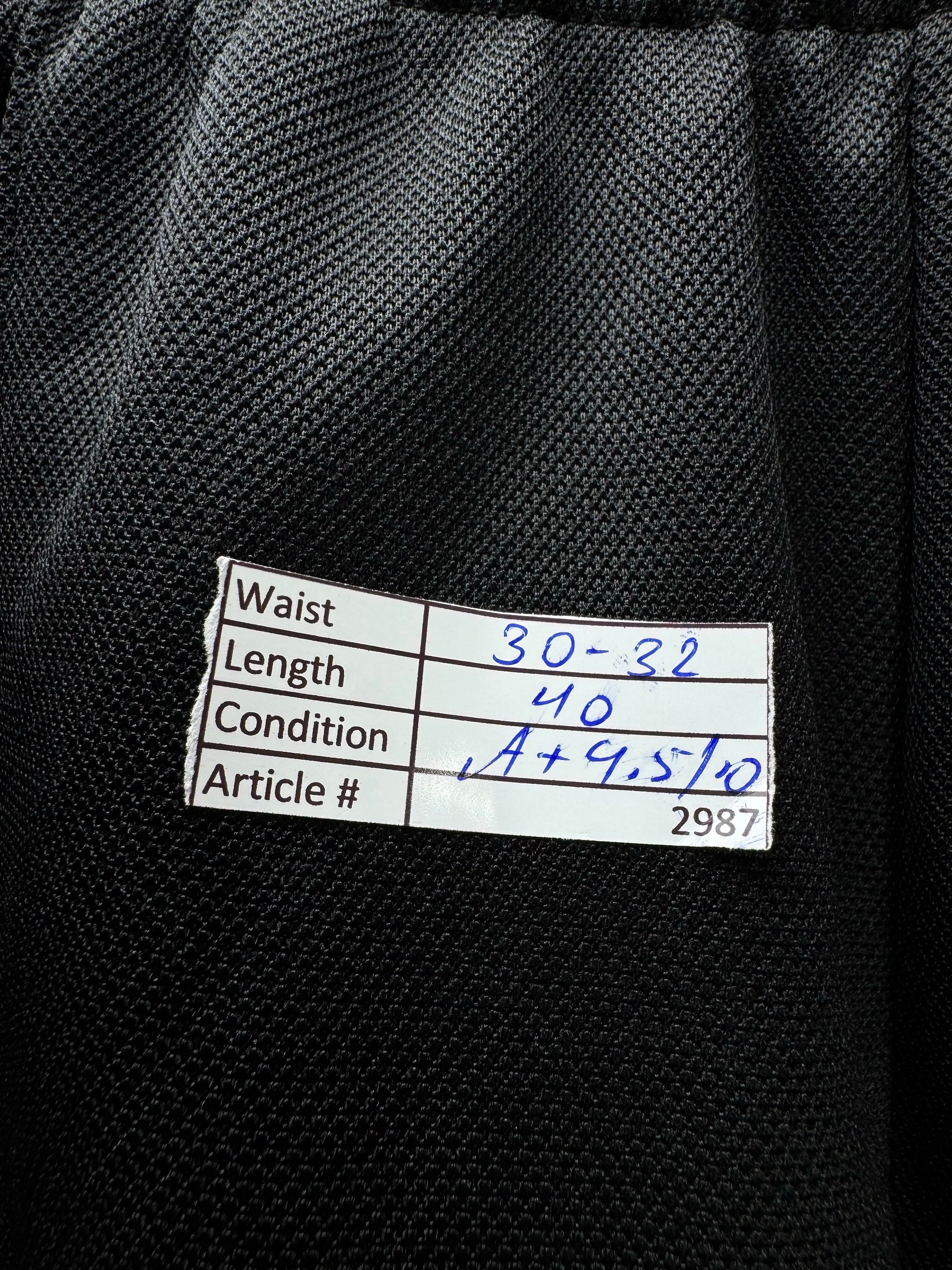 Adi*as® Waist: 30" to 32" | Black | Sports Trousers | Polyester | 2987 - Genuine Maal