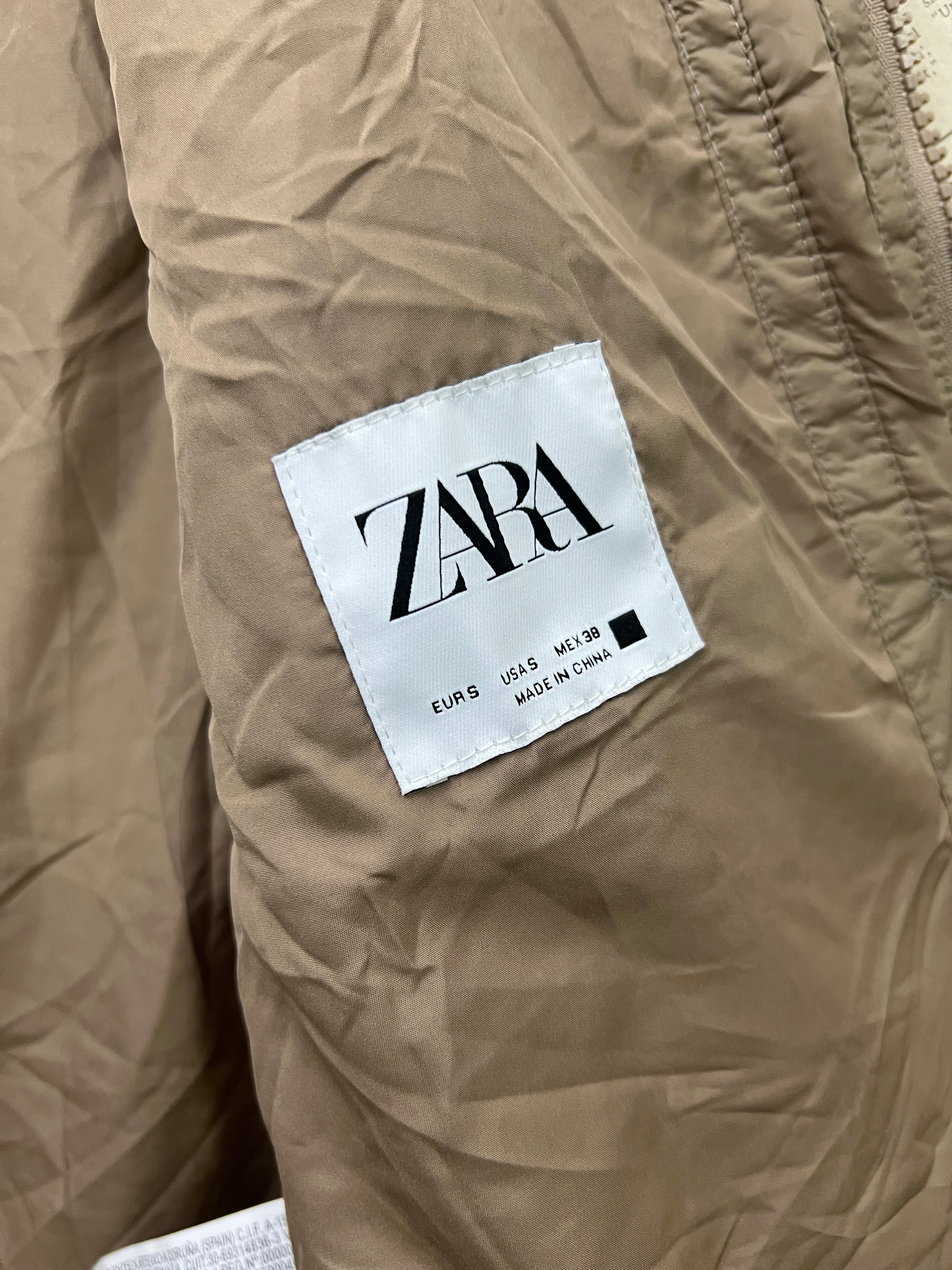 Zara® Small | Chest: 21" | Camel | Sleeveless Jacket | 689 - Genuine Maal