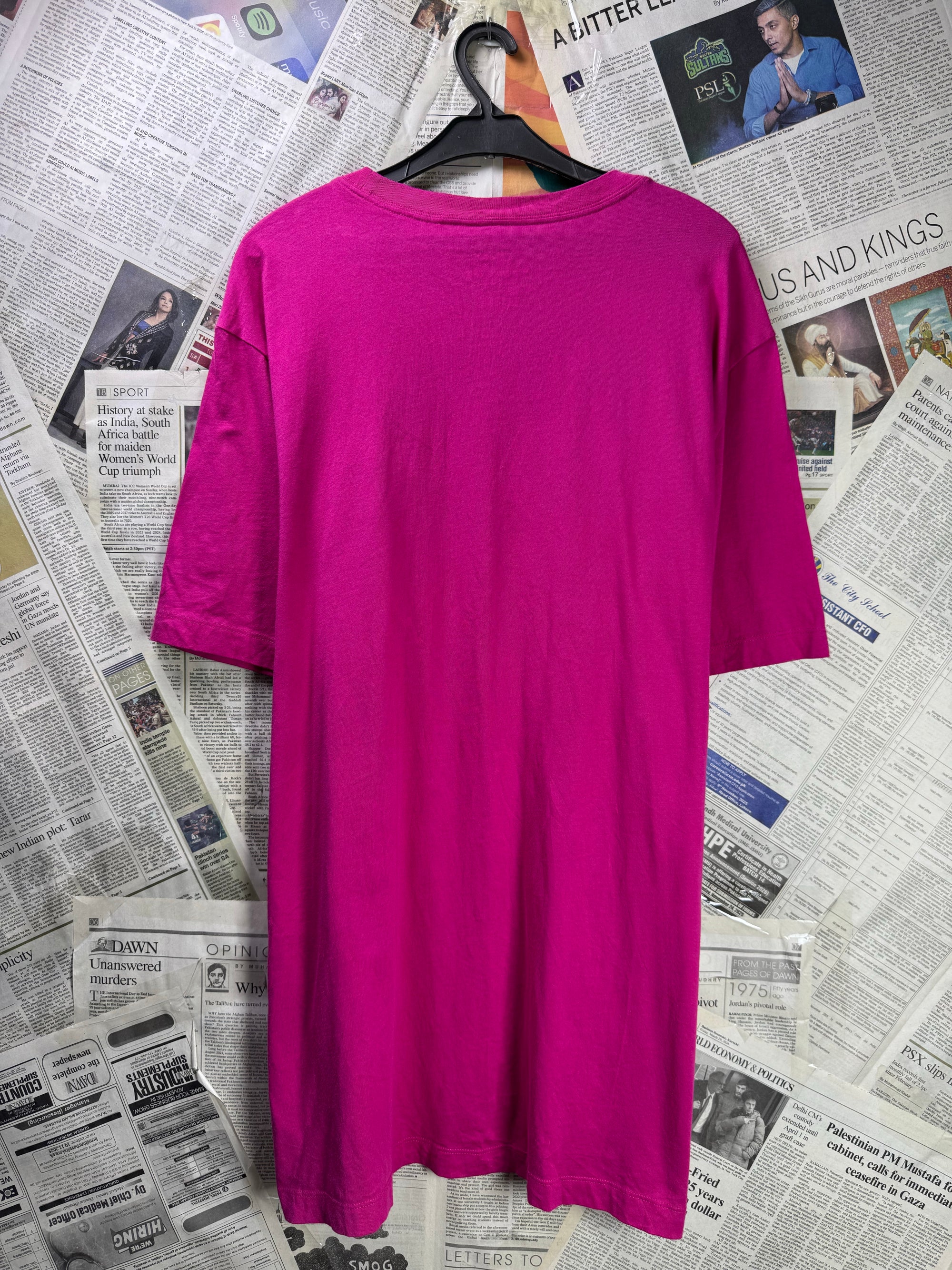 N*ke® XL | Chest: 25" | Red Pink | T-Shirt | Cotton | 3359 - Genuine Maal