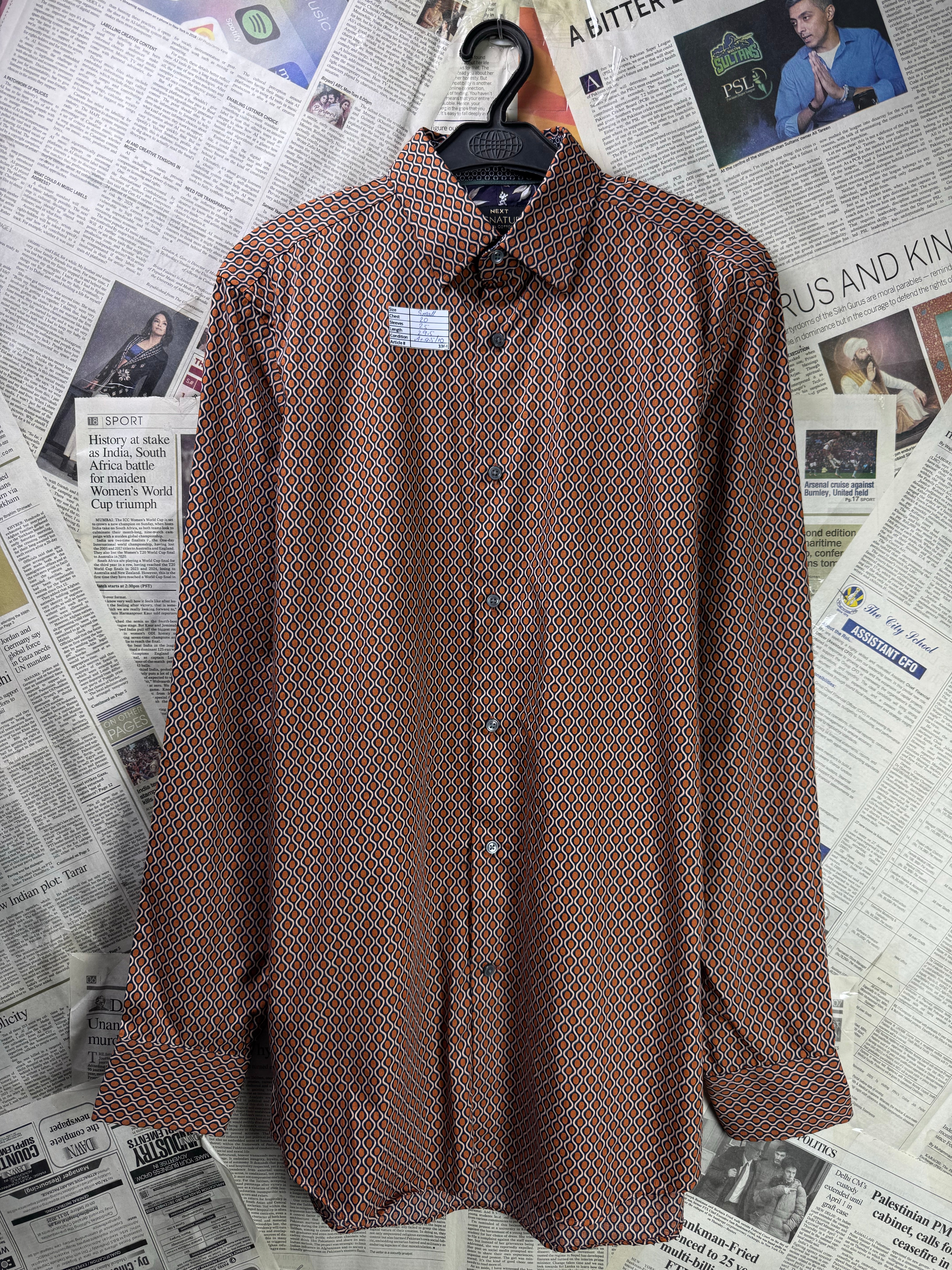 Next® Small | Chest: 20" | Shirt | Cotton | 3364 - Genuine Maal
