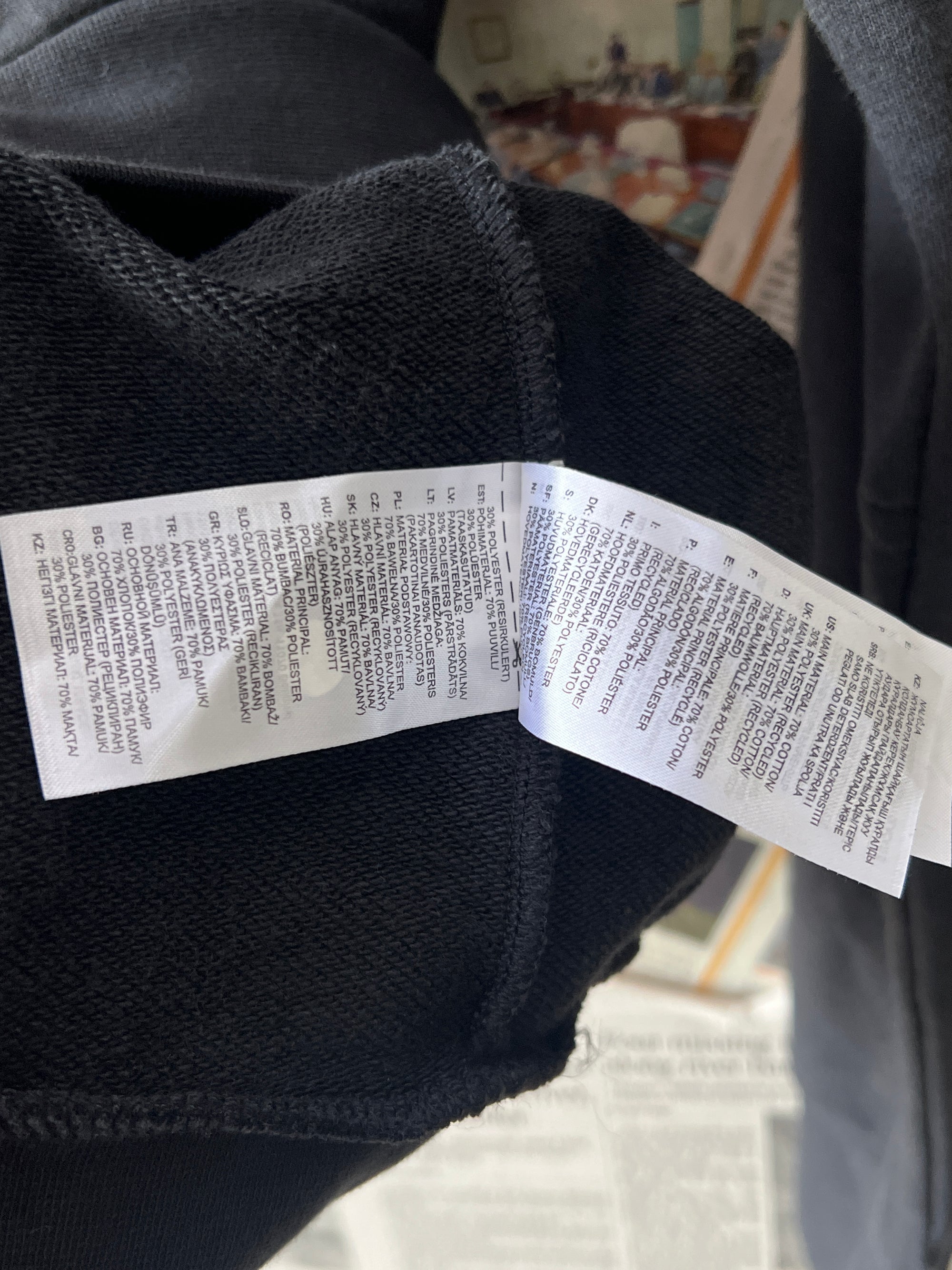 Adid*s® Small | Chest: 19.5" | Black | Sweat Shirt | 686 - Genuine Maal