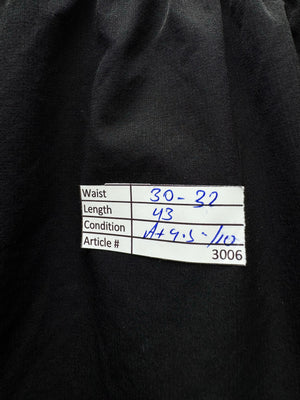 N*ke® Waist: 30" to 32" | Black | Sports Trousers | Polyester | 3006 - Genuine Maal