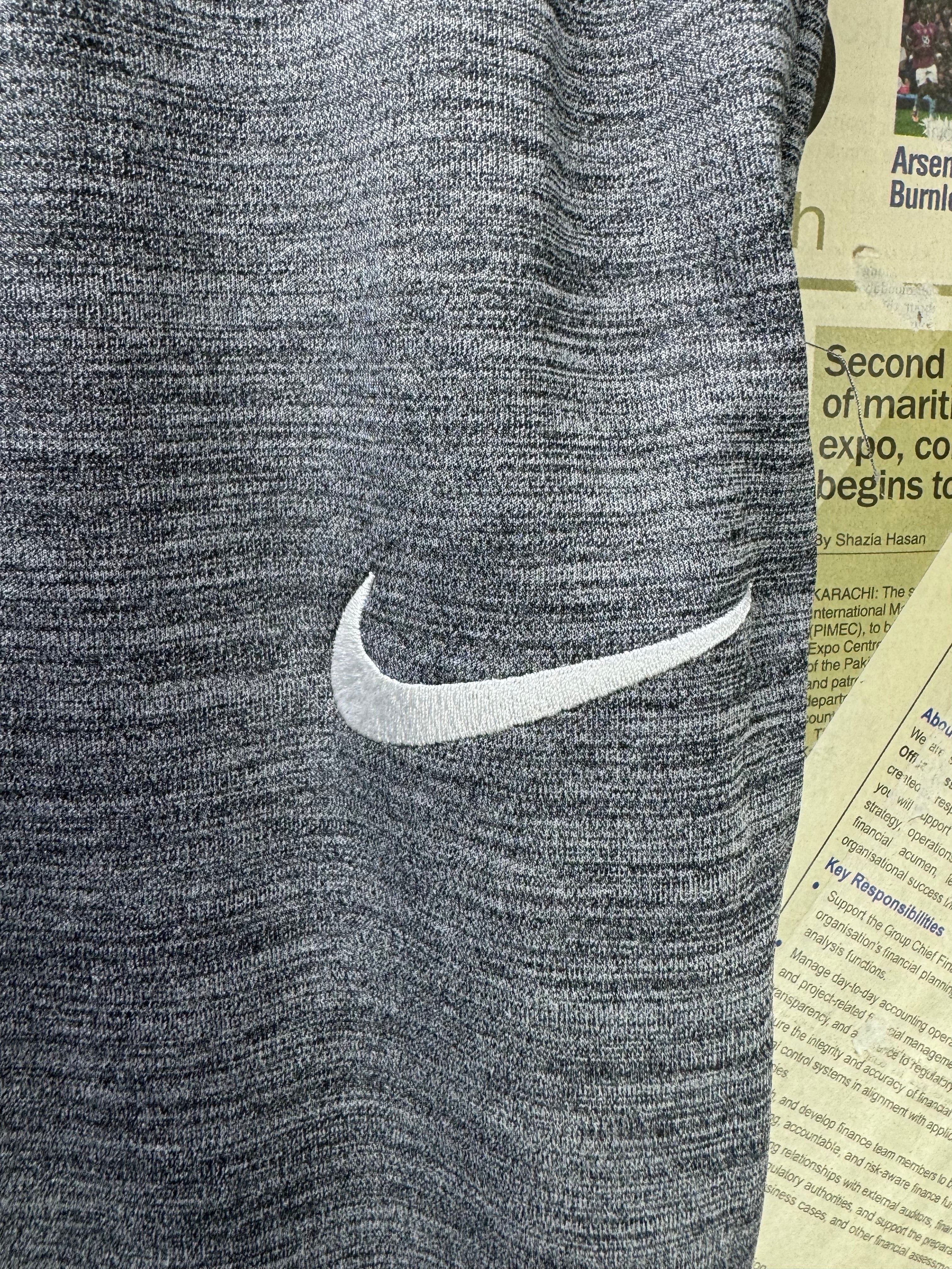 N*ke® Waist: 30" to 32" | Grey | Sports Trousers | Polyester | 3000 - Genuine Maal