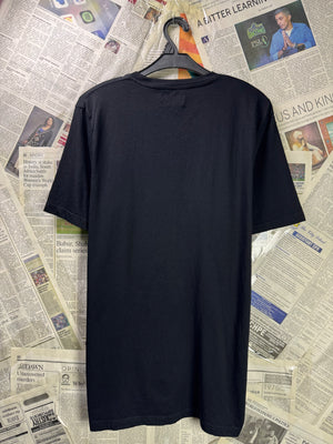 Topman® Small | Chest: 20.5" | Black | T-Shirt | Cotton | 3356 - Genuine Maal