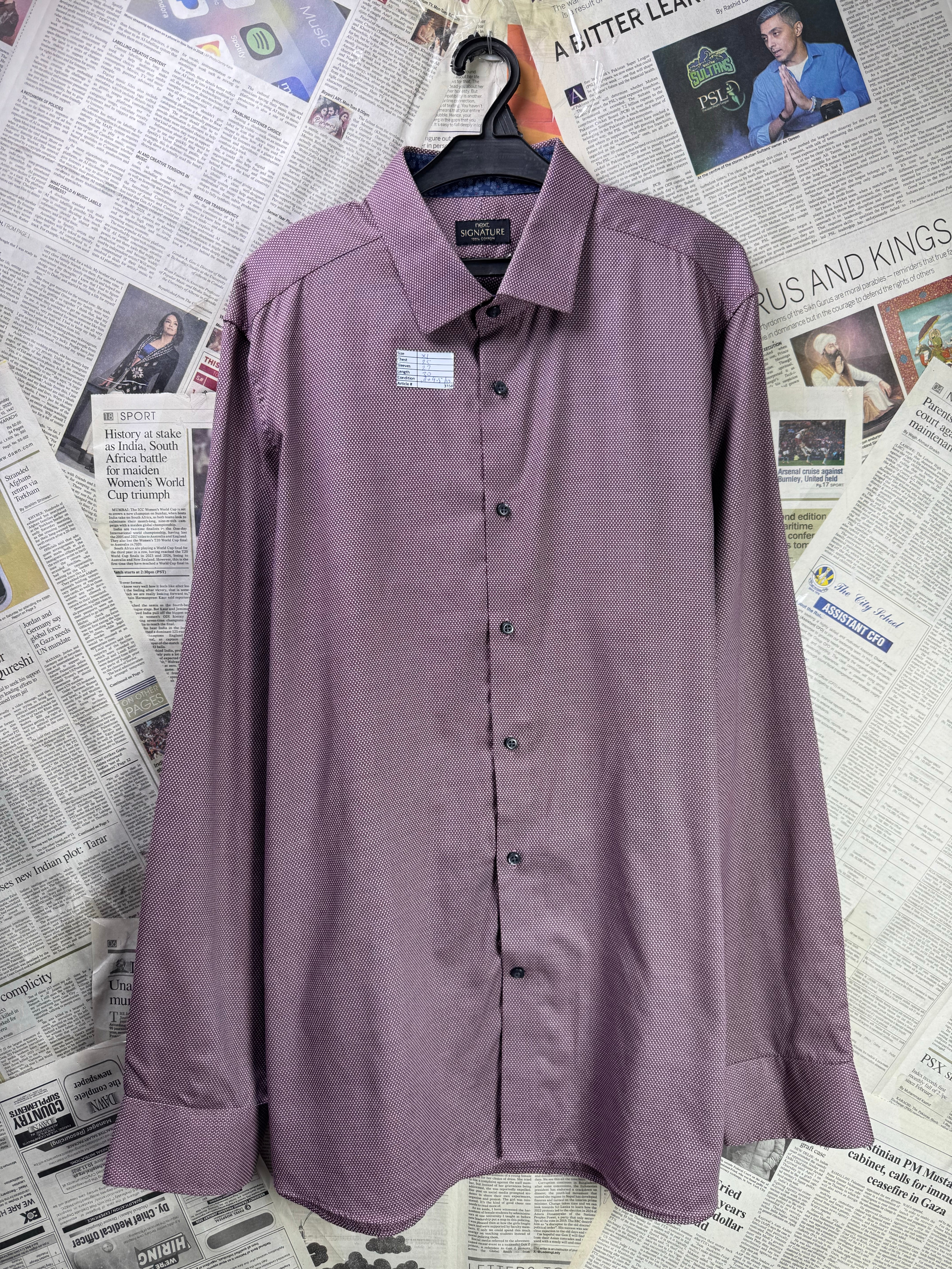 Next® XL | Chest: 25" | Shirt | Cotton | 3354 - Genuine Maal