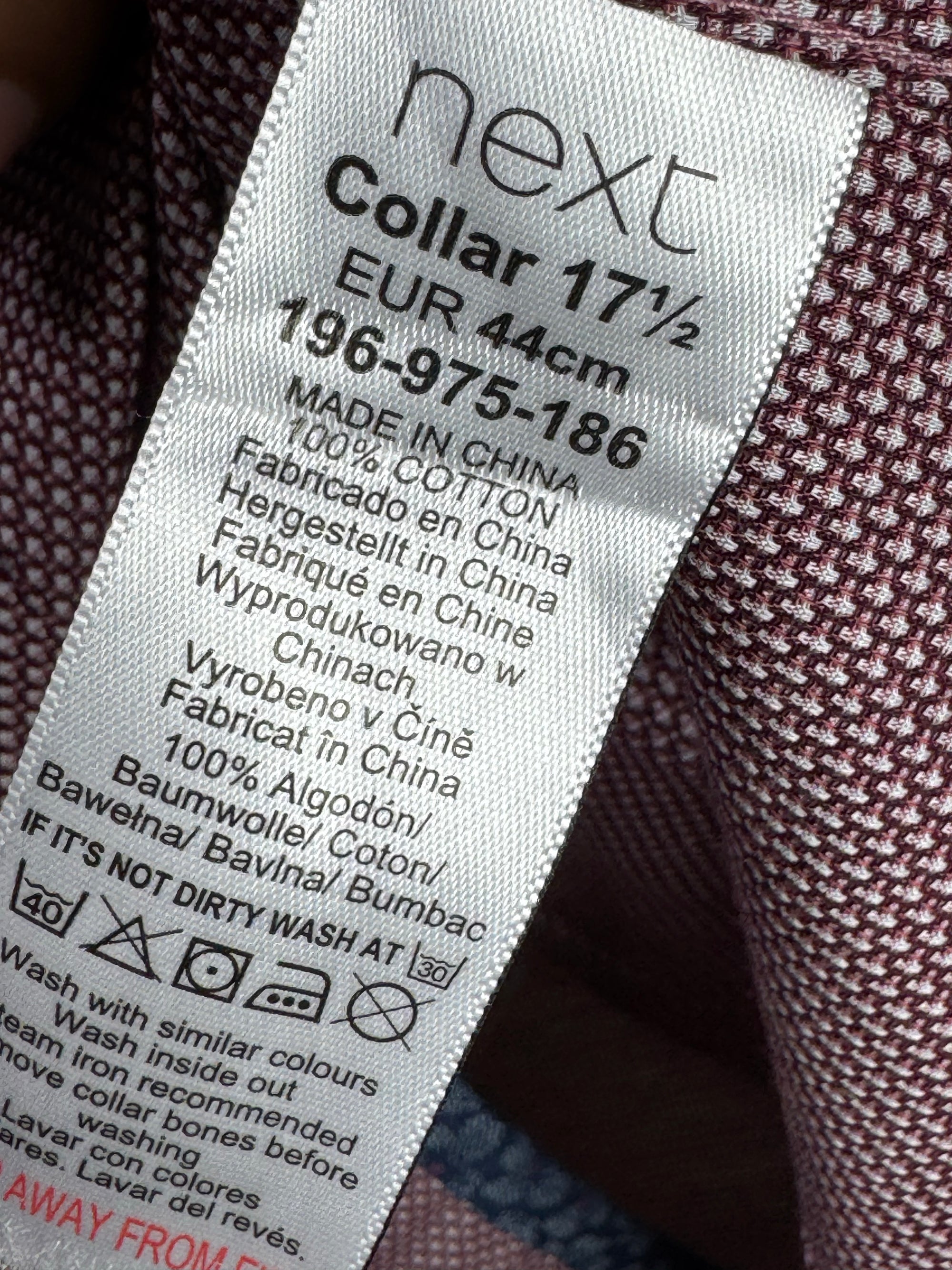 Next® XL | Chest: 25" | Shirt | Cotton | 3354 - Genuine Maal