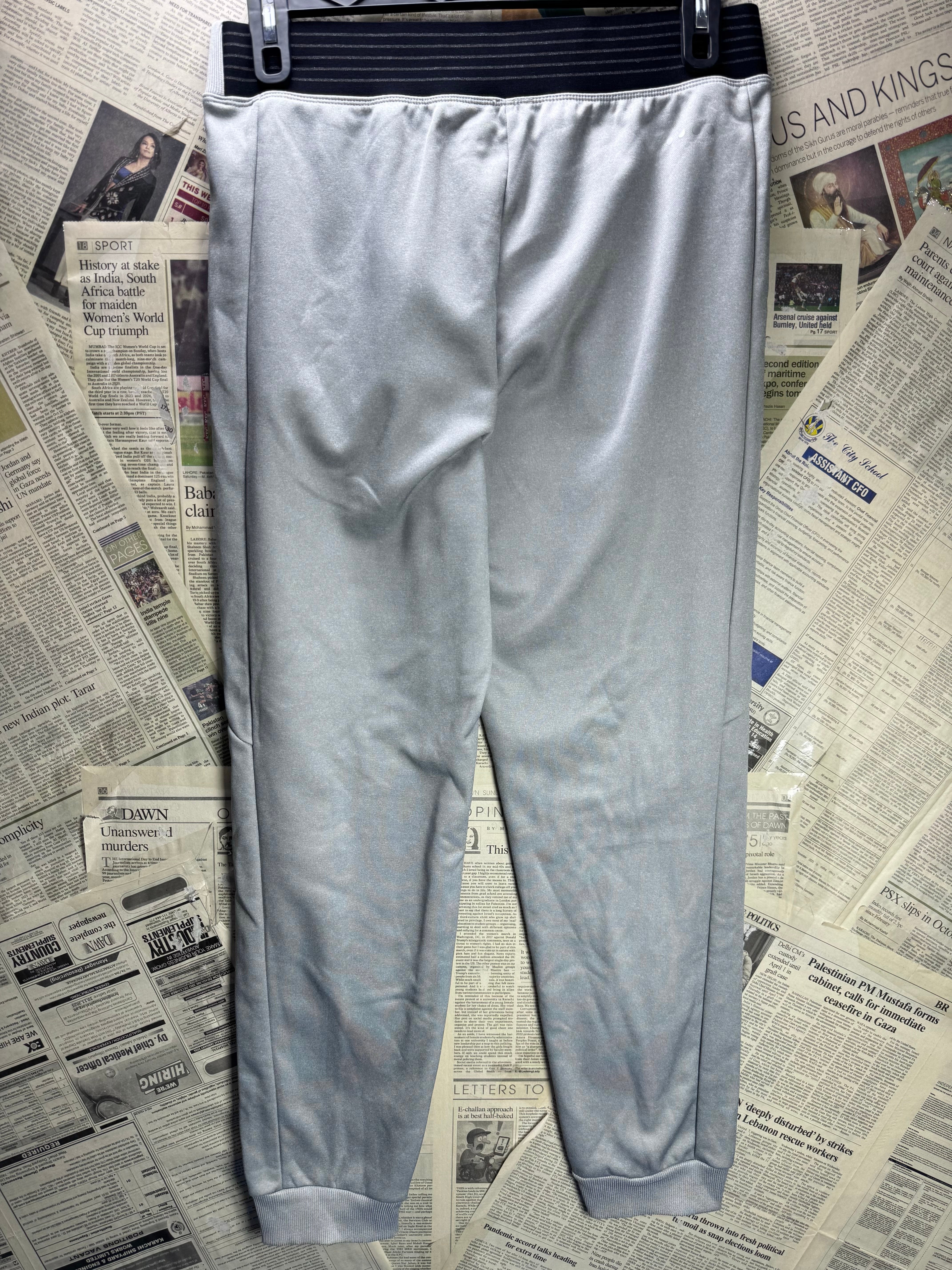 Souluxe® Waist: 32" to 34" | Grey | Sports Inner Fleece Trousers | Polyester | 2466 - Genuine Maal