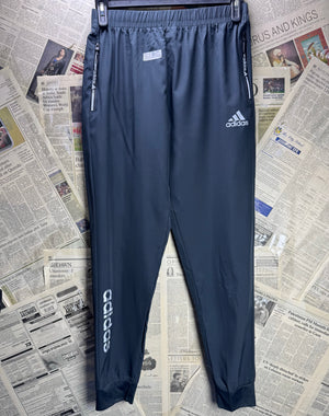 Adi*as® Waist: 28" to 30" | Black | Sports Trousers | Polyester | 2994 - Genuine Maal