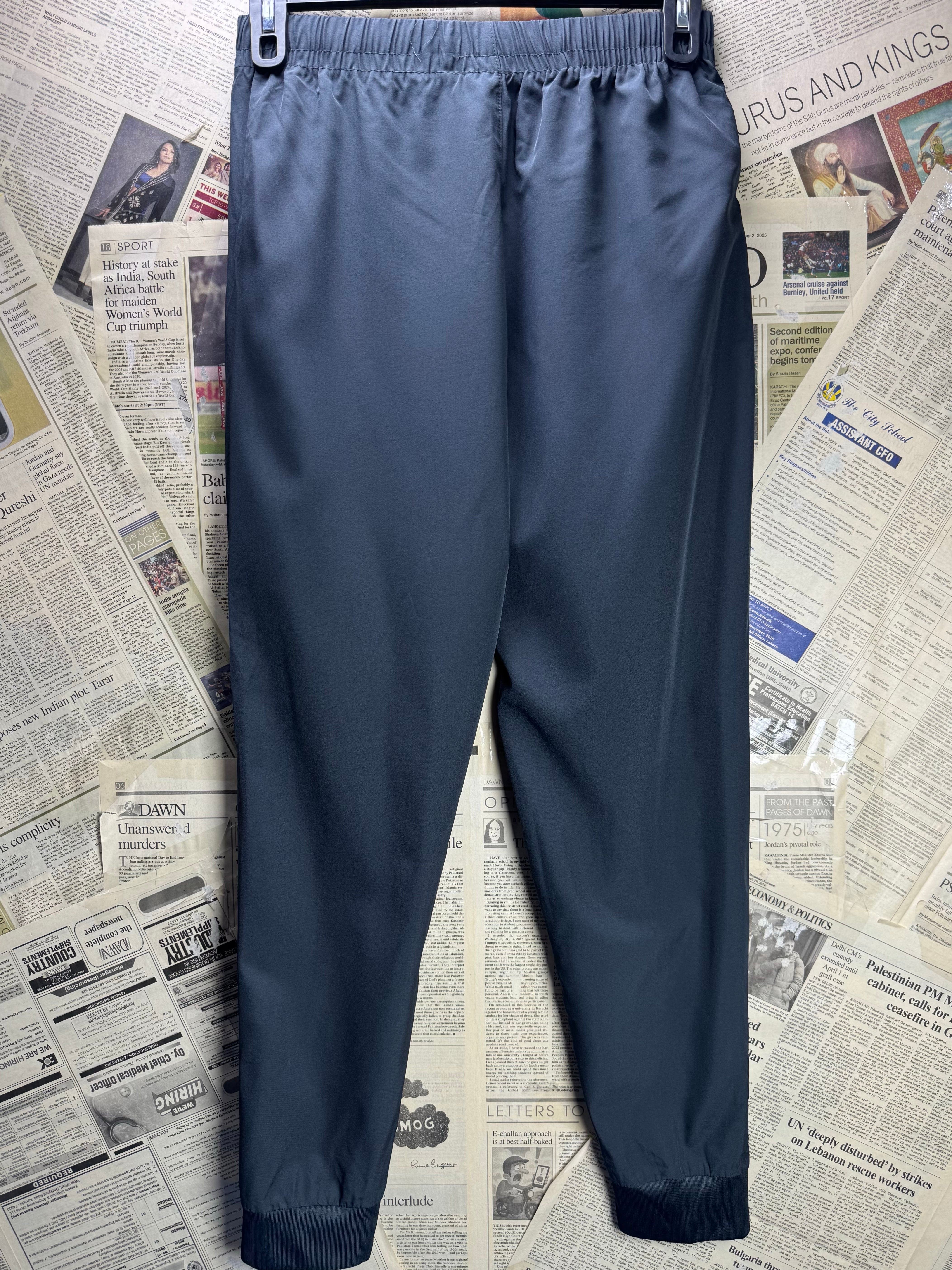 Adi*as® Waist: 28" to 30" | Black | Sports Trousers | Polyester | 2994 - Genuine Maal