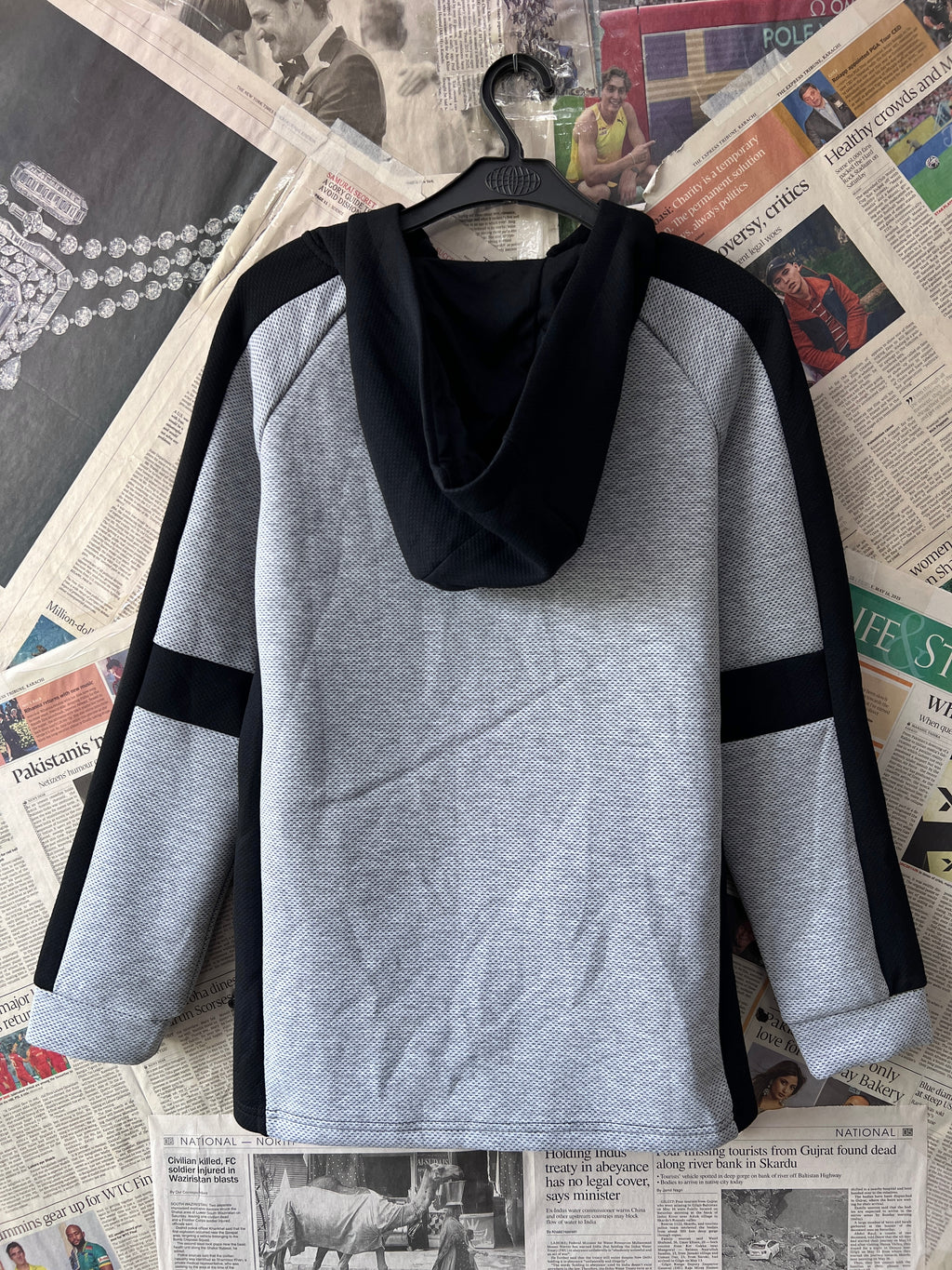 Primark® Small | Chest: 20.5" | Grey | Hoodie Jacket | 709 - Genuine Maal