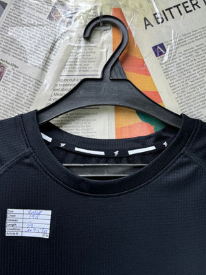 Primark® Small | Chest: 19.5" | Black | Sports T-Shirt | Poly | 3536 - Genuine Maal