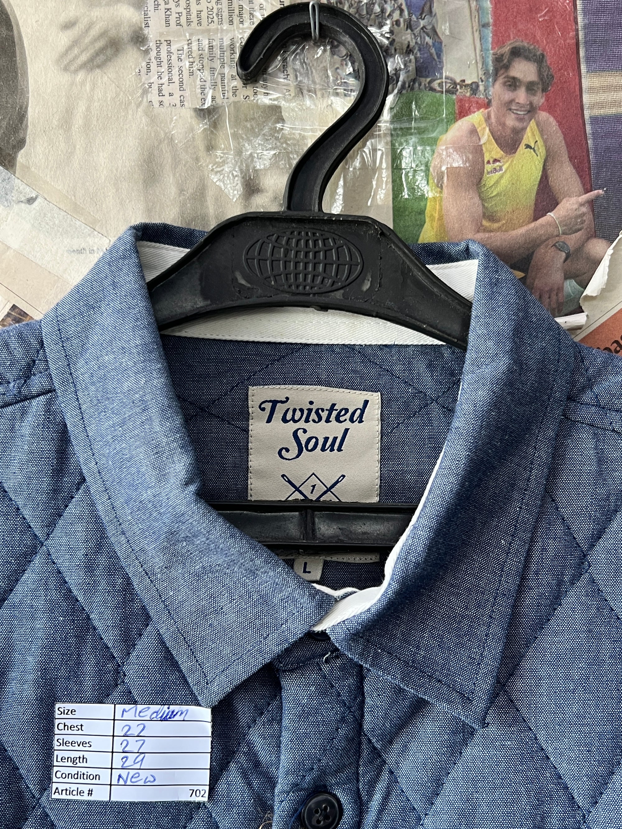 Twisted Soul® Medium | Chest: 22 | Quilted Shacket | 702 - Genuine Maal
