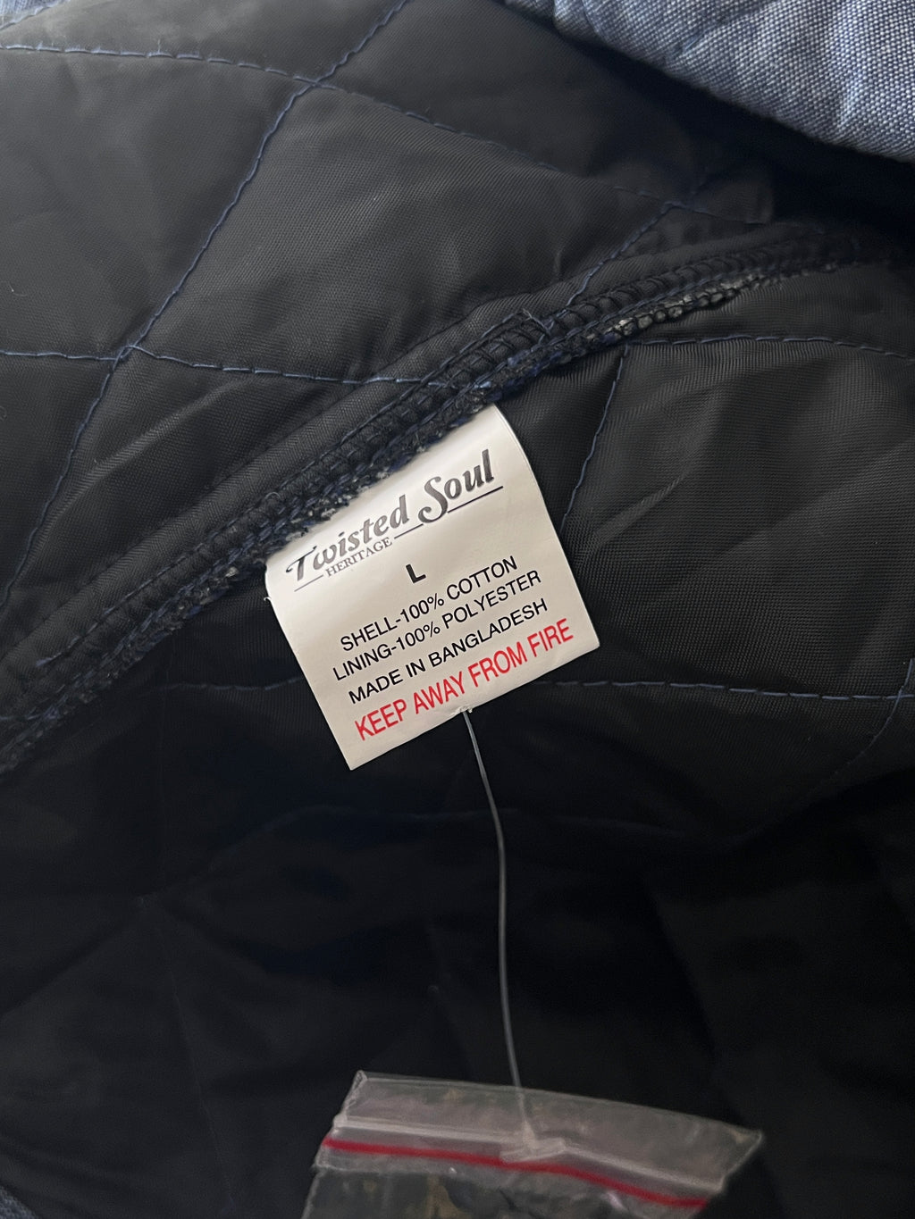 Twisted Soul® Medium | Chest: 22 | Quilted Shacket | 702 - Genuine Maal