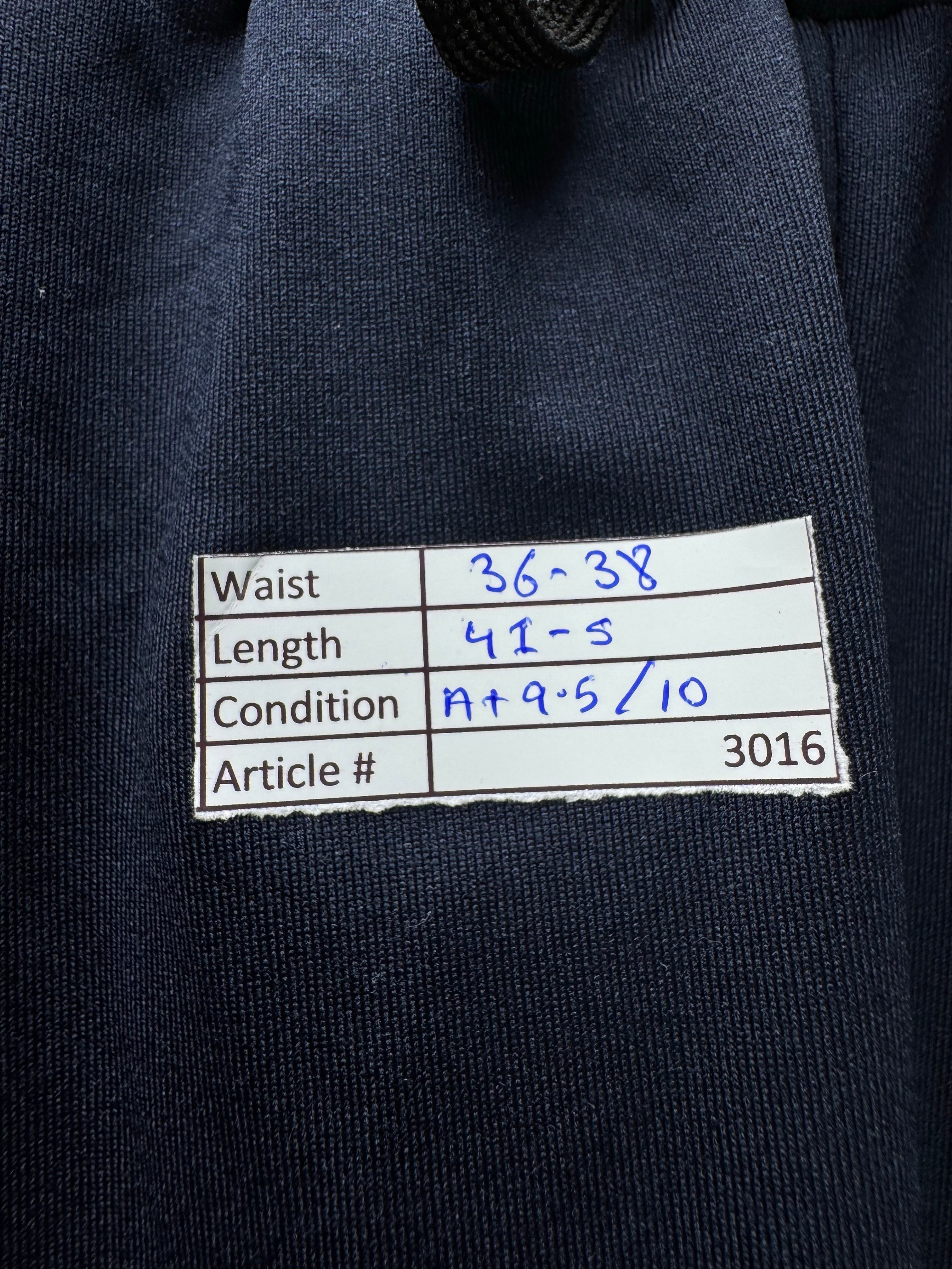 New Sports® Waist: 36" to 38" | Blue | Gym Trousers | Poly - Spandex | 3016 - Genuine Maal