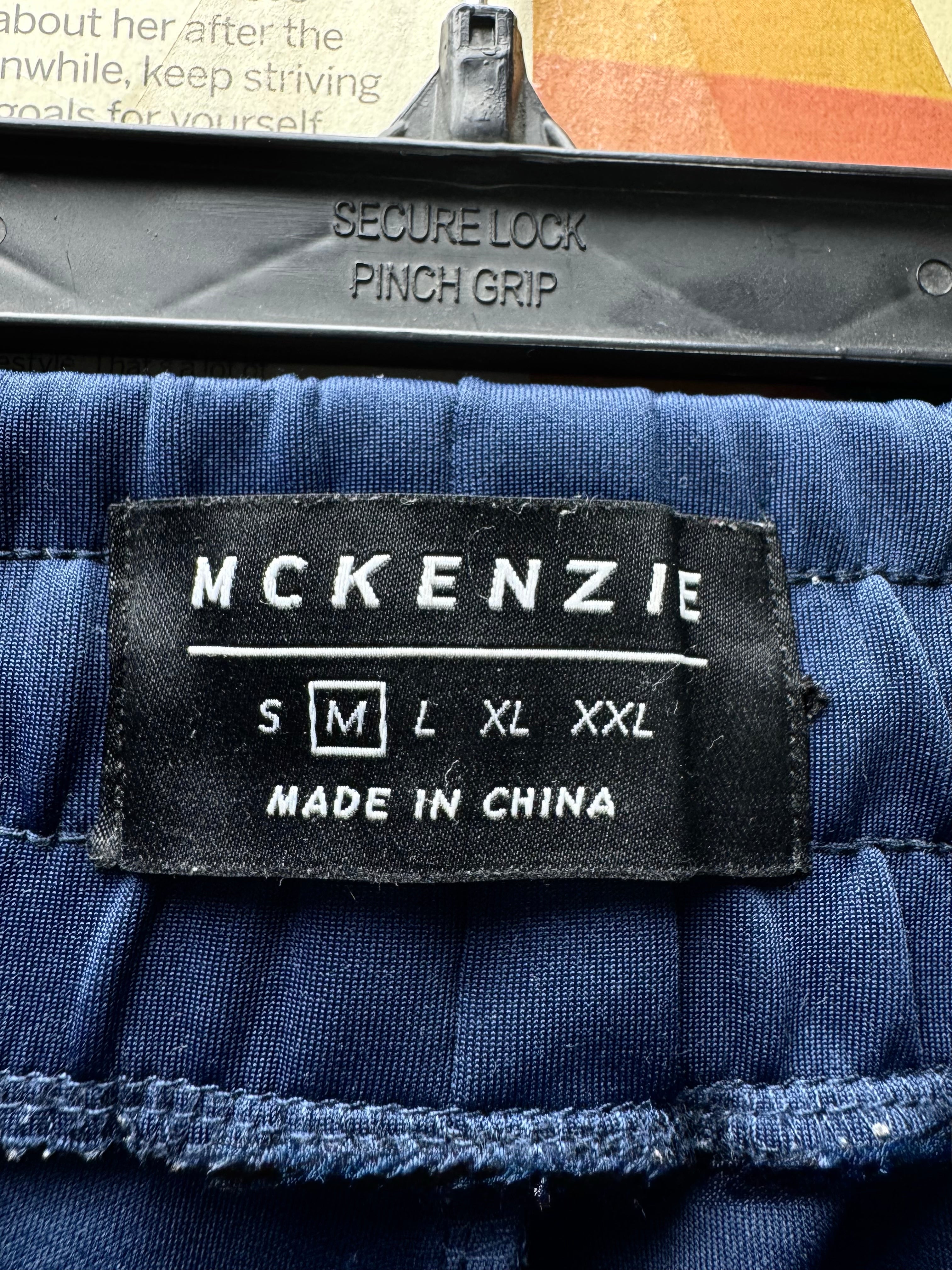 McKenzie® Waist: 30" to 32" | Blue | Gym Trousers | Poly - Elastane | 2997 - Genuine Maal