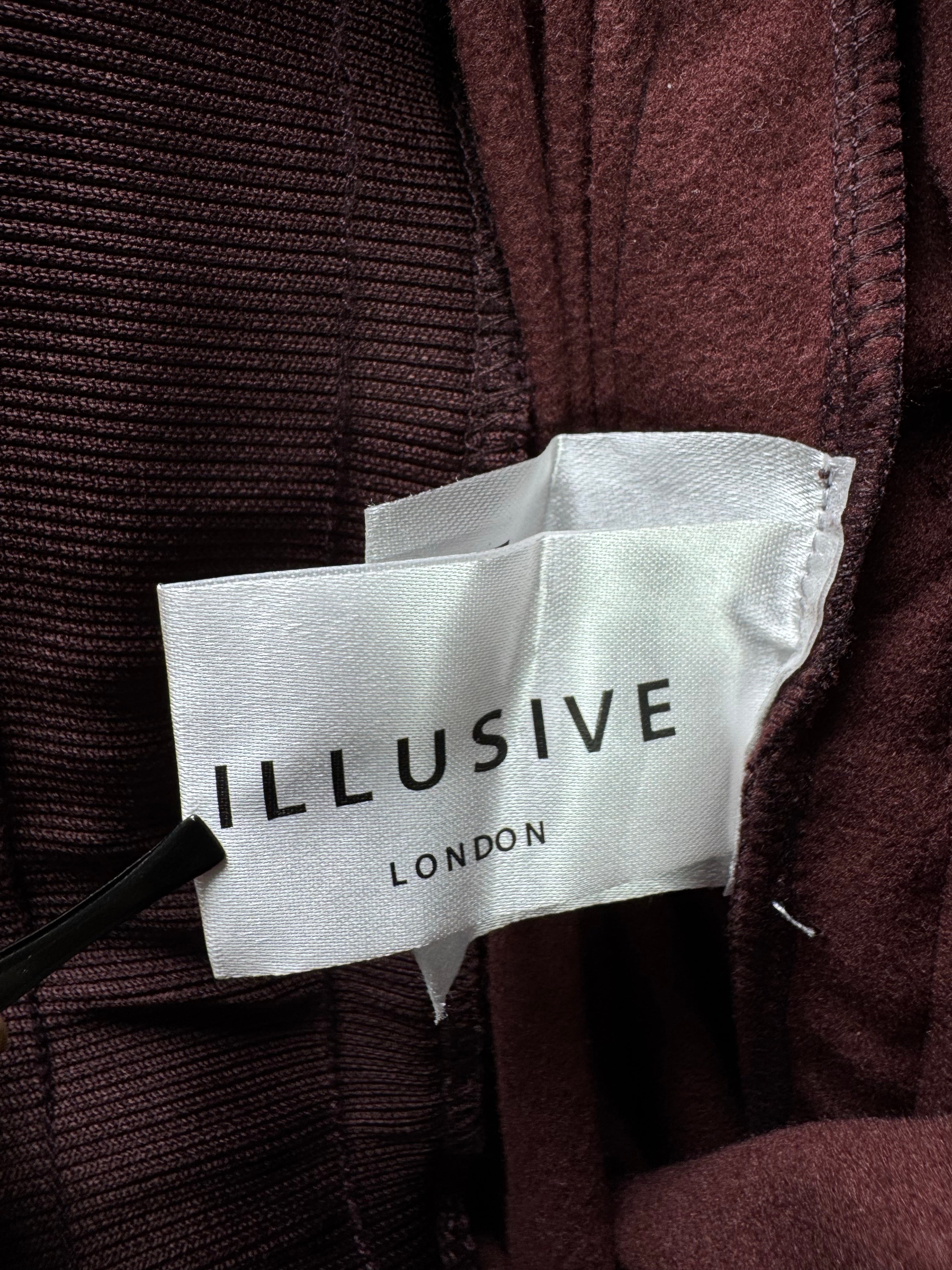 Illusive® Waist: 30" to 32" | Red | Sports Trousers | Polyester | 3012 - Genuine Maal