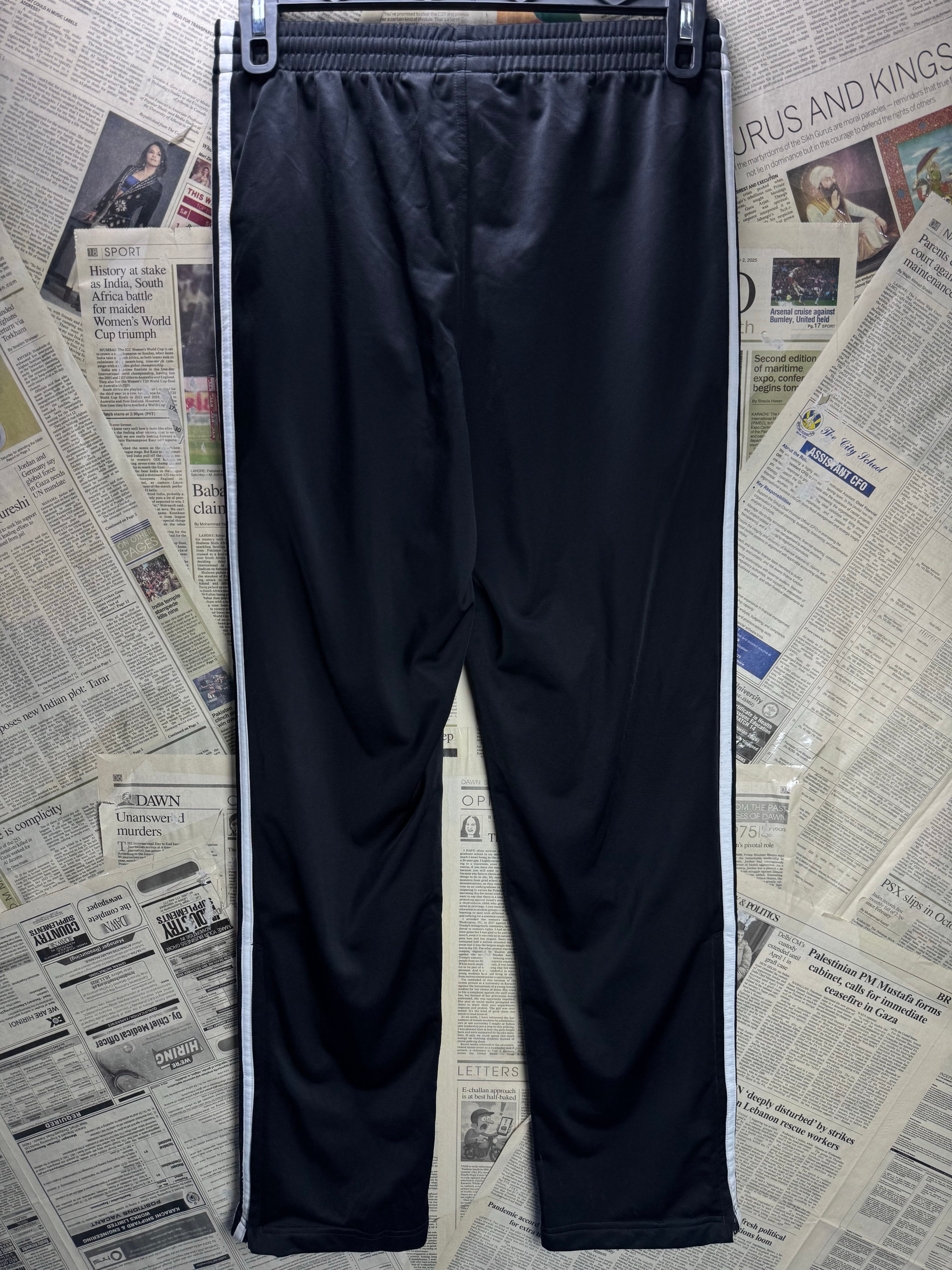 Adi*as® Waist: 28" to 30" | Black | Sports Trousers | Polyester | 2991 - Genuine Maal