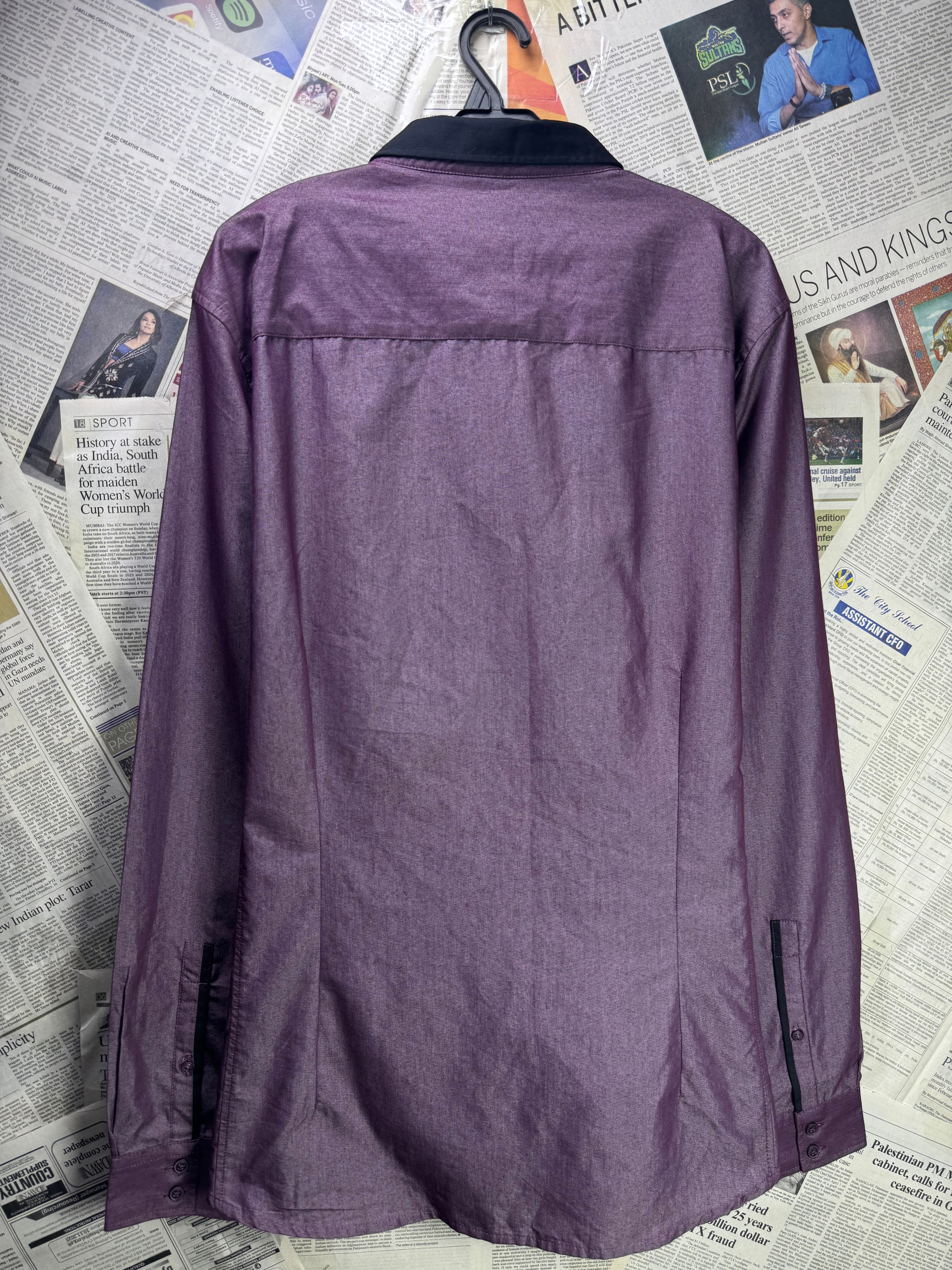 Clothing® Large | Chest: 24" | Magenta | Shirt | Cotton - Poly | 3555 - Genuine Maal