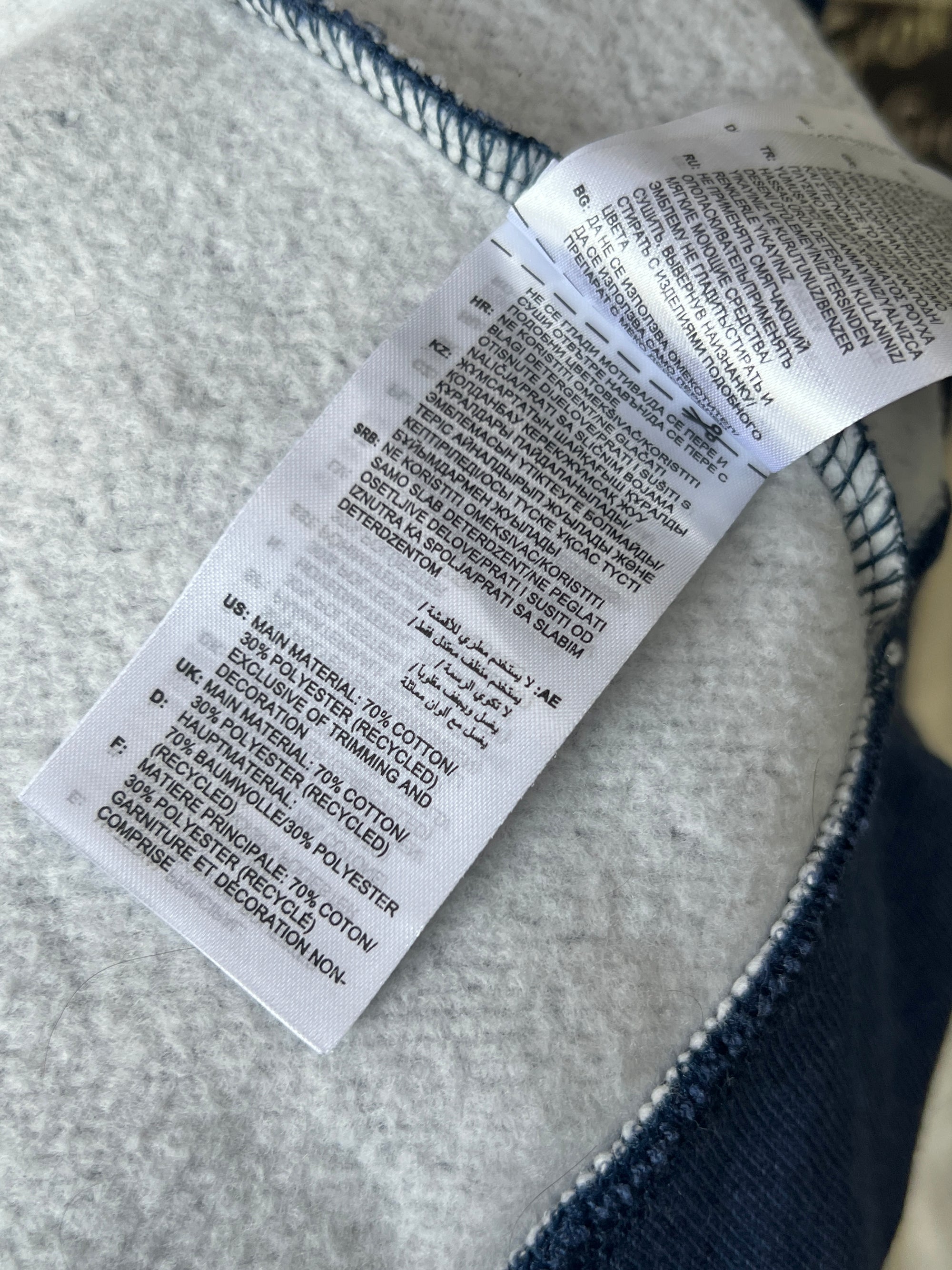 Adid*s® Small | Chest: 20.5" | Blue | Bomber Jacket | 685 - Genuine Maal