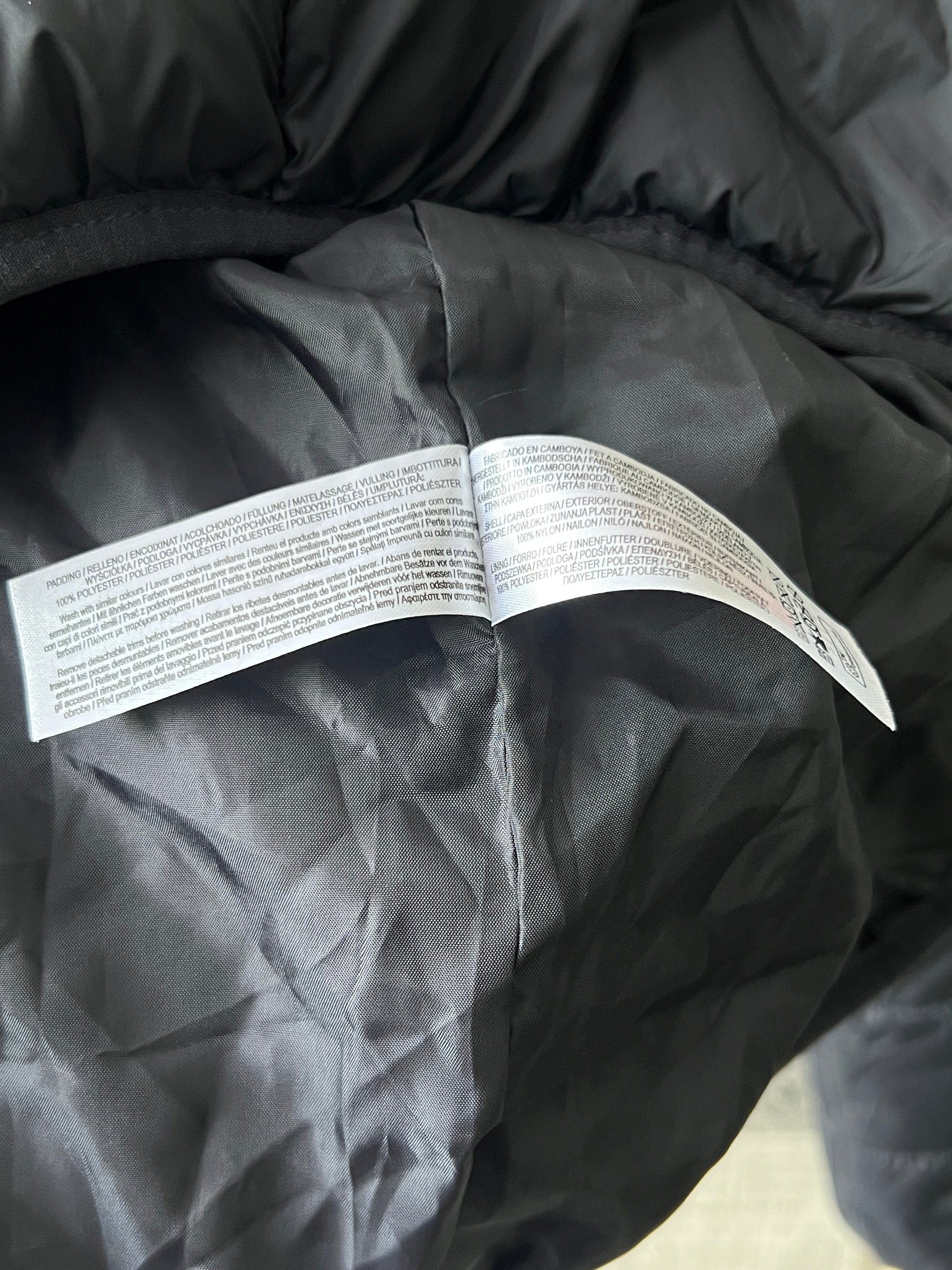 Primark® Medium | Chest: 22.5 | Black | Puffer Jacket | 838 - Genuine Maal