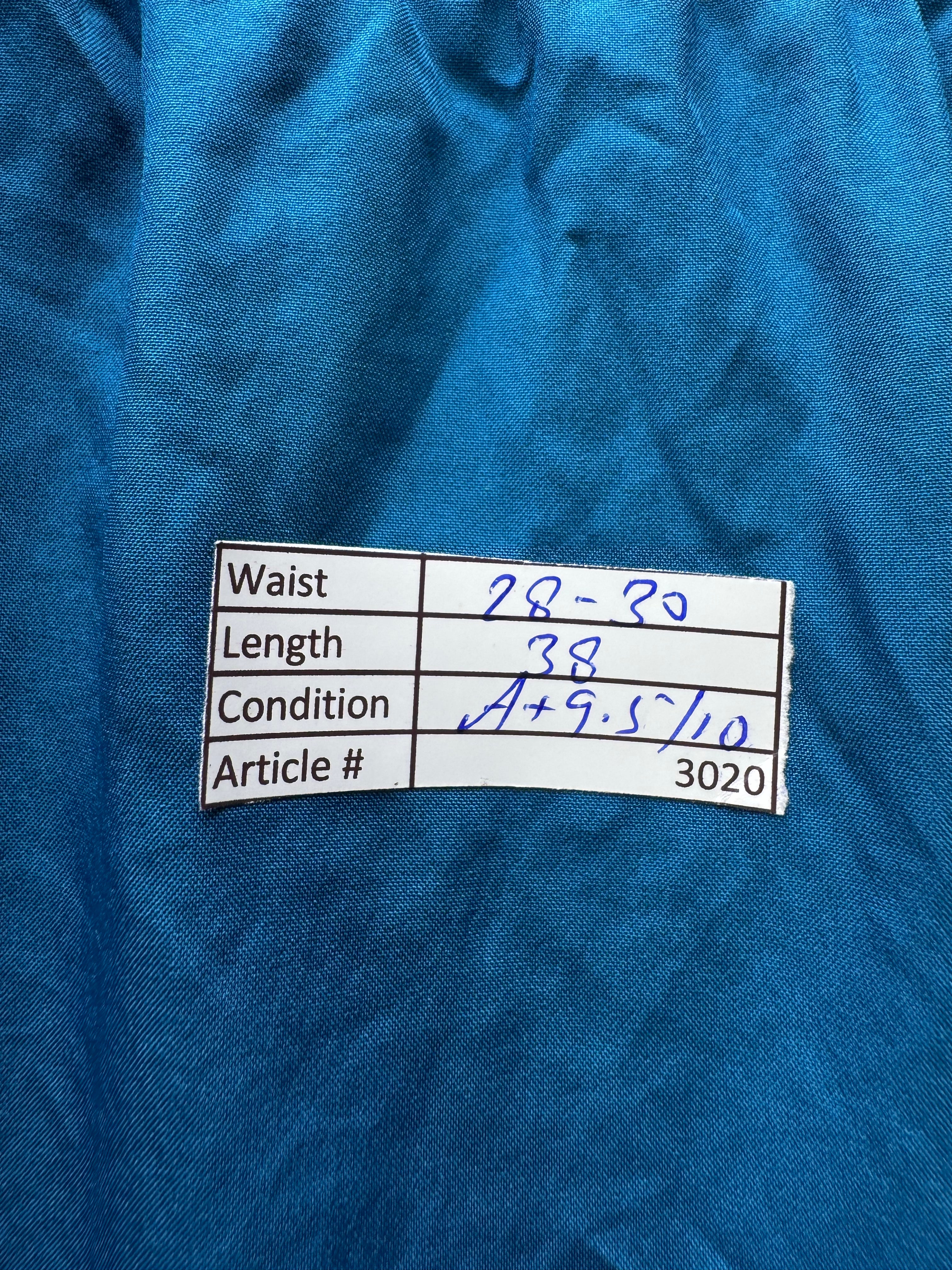 N*ke® Waist: 28" to 30" | Blue | Sports Trousers | Polyester | 3020 - Genuine Maal