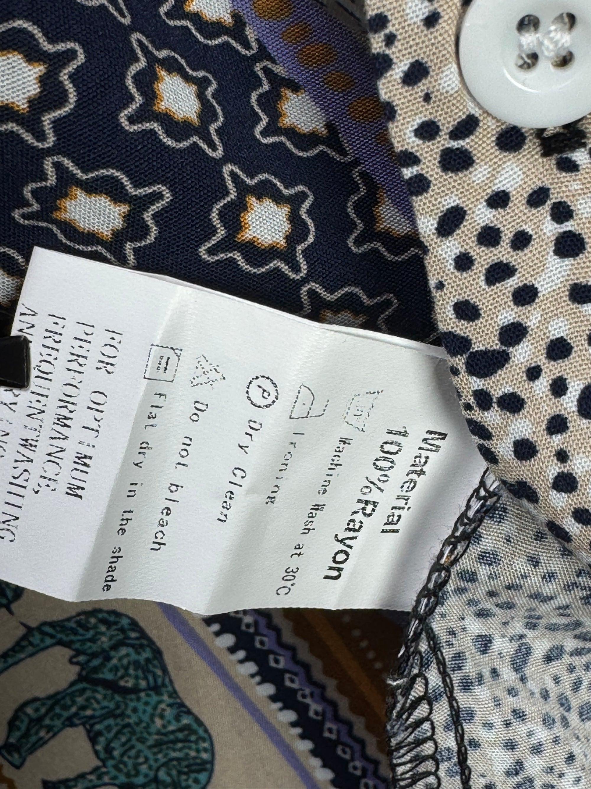 Hooyi® XL | Chest: 25" | Multicolor | Hawaii Shirt | Rayon | 3540 - Genuine Maal