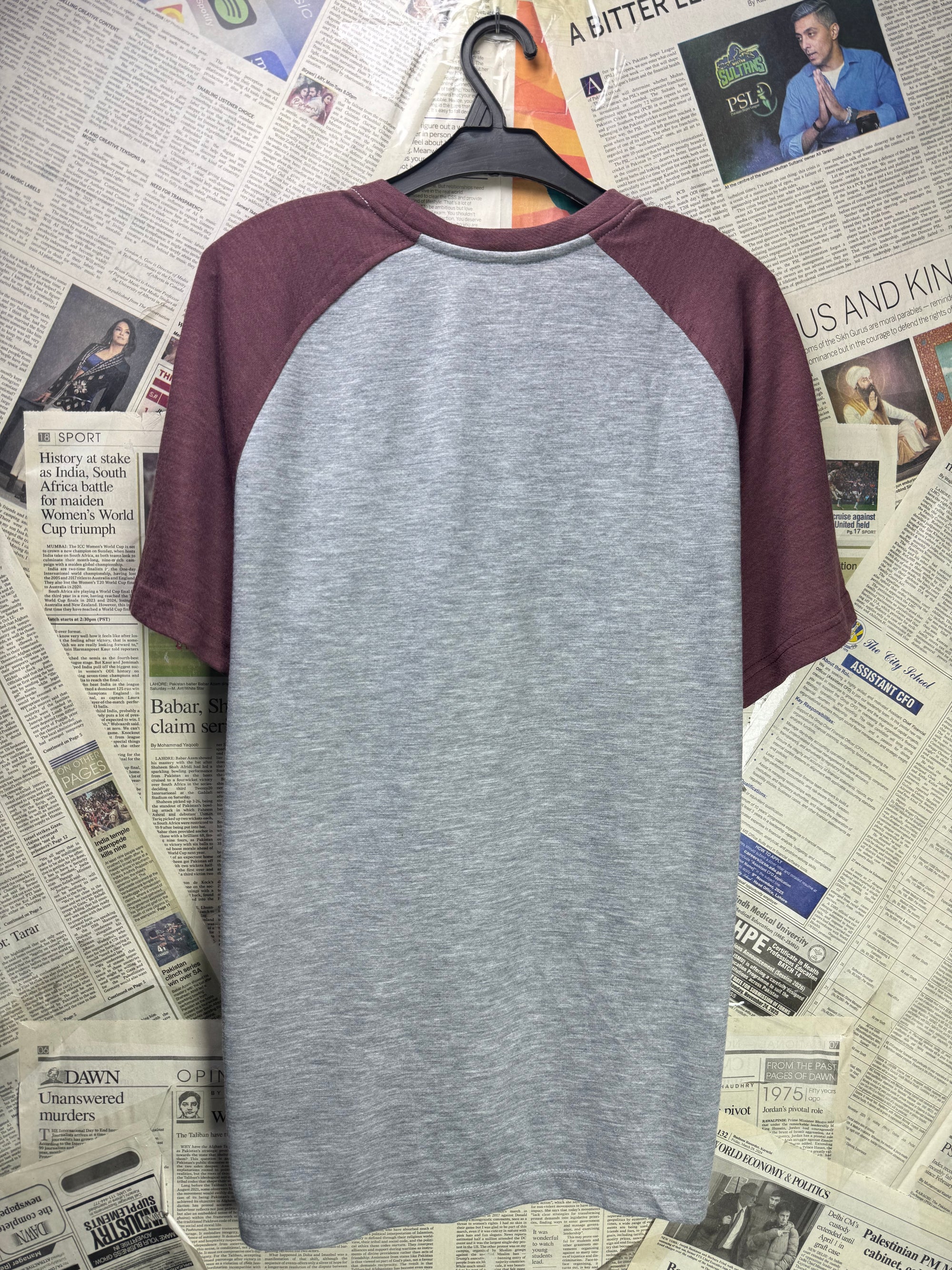 George® Medium | Chest: 21.5" | Grey | Sports T-Shirt | Poly | 3551 - Genuine Maal