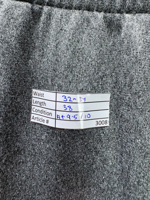 Adi*as® Waist: 32" to 34" | Grey | Sports Trousers | Polyester | 3008 - Genuine Maal
