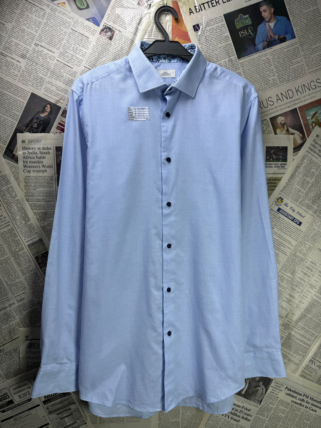 Next® Medium | Chest: 21.5" | Blue | Poly - Cotton | 3350 - Genuine Maal