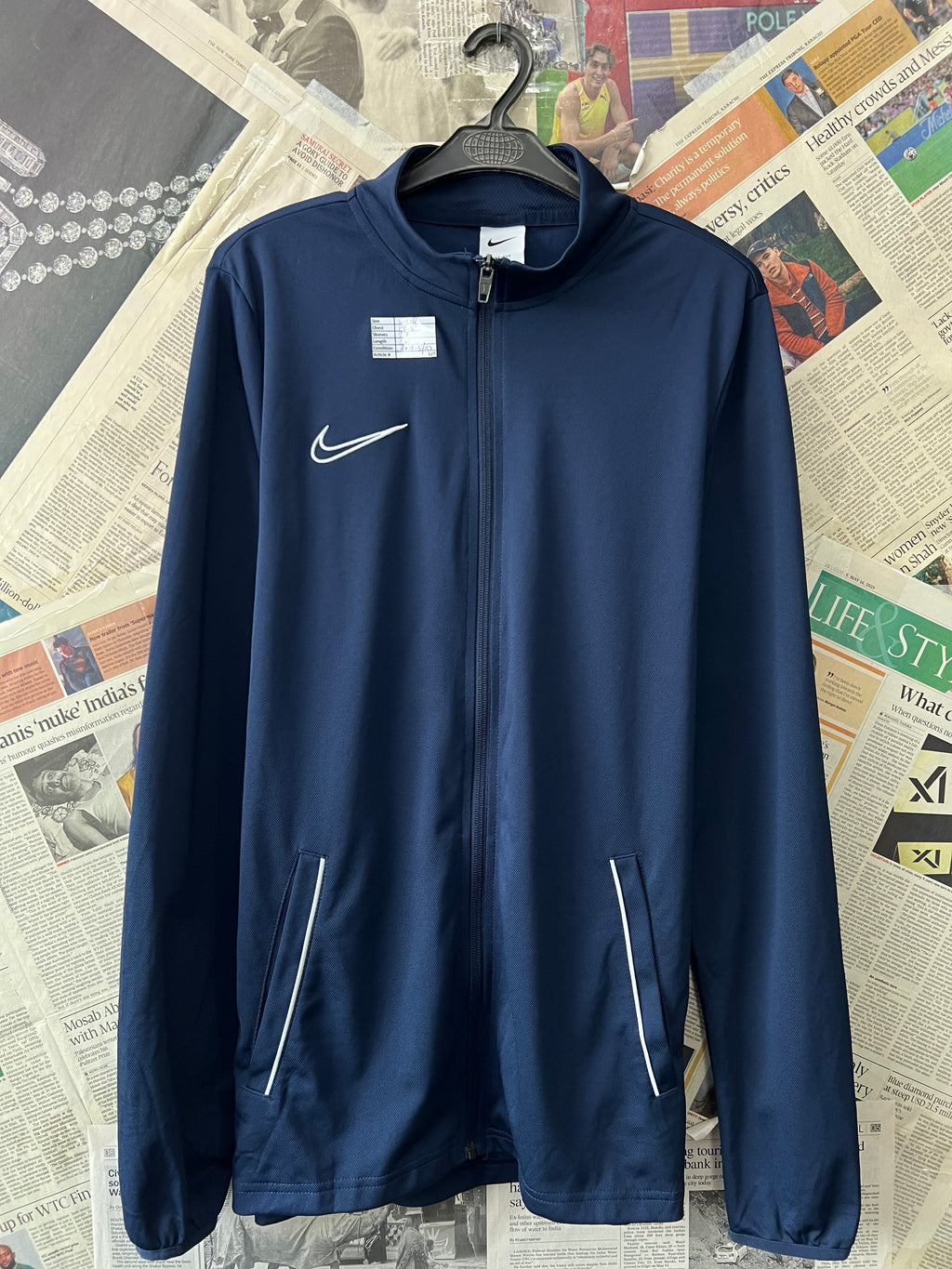 N*ke® Small | Chest: 19.5" | Blue | Jacket | 829 - Genuine Maal