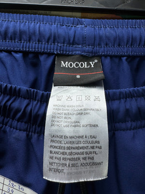 Mocoly® Waist: 28" to 30" | Blue | Gym Trousers | Poly - Spandex | 3017 - Genuine Maal