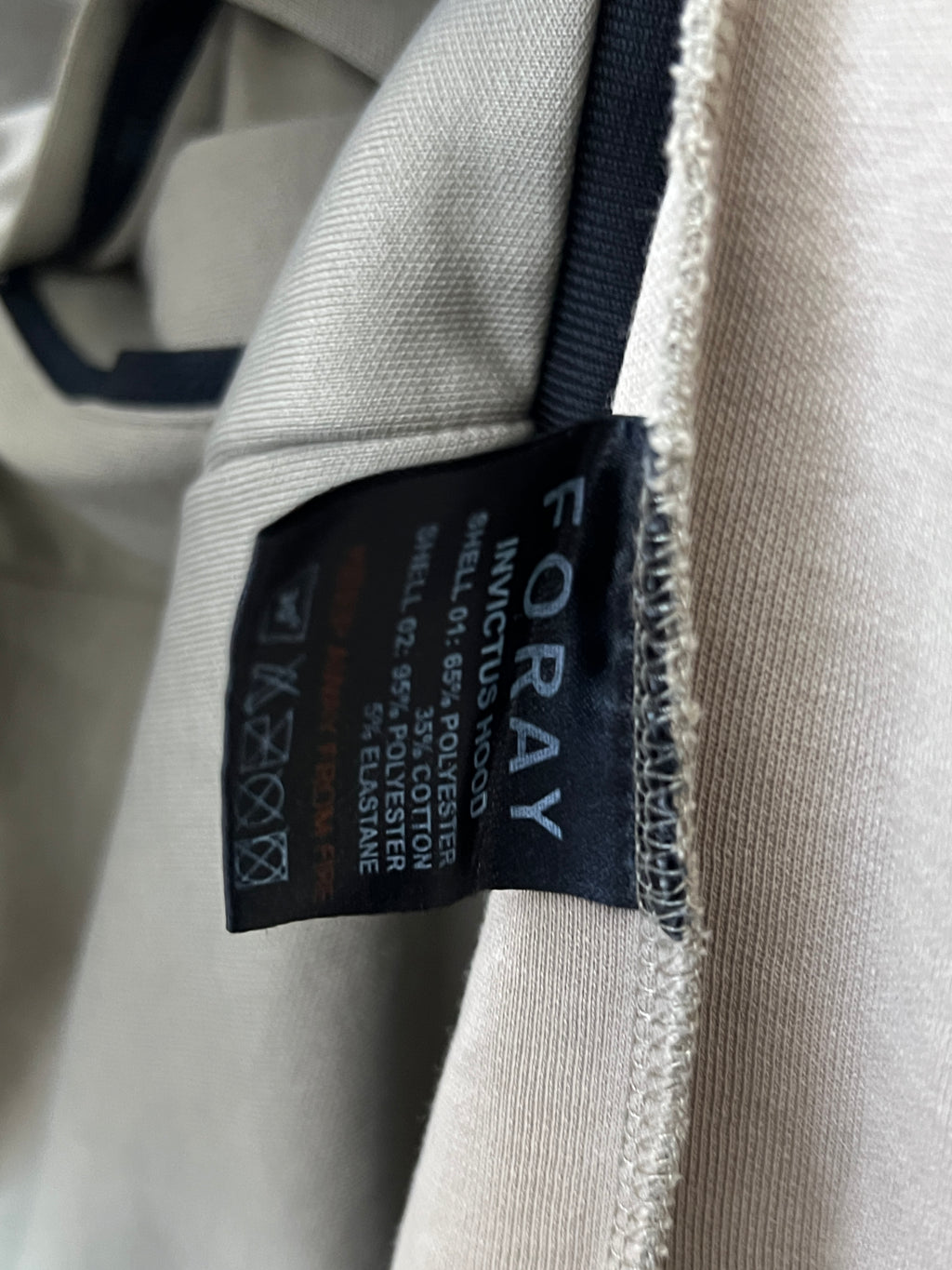 Foray® Small | Chest: 20" | Black | Full Zip Hoodie | 8__ - Genuine Maal