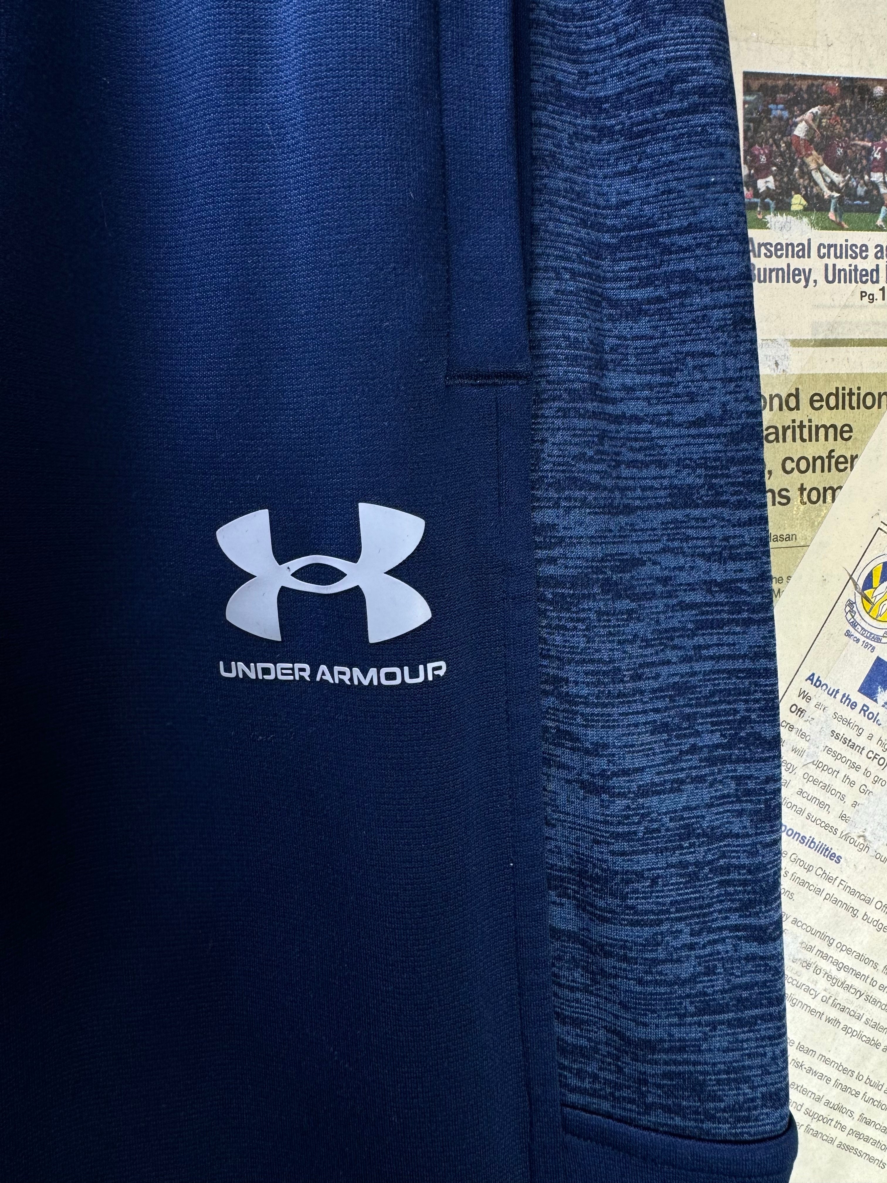 Under Armo*r® Waist: 32" to 34" | Blue | Sports Trousers | Polyester | 2763 - Genuine Maal