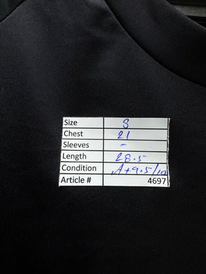 Adi*as® Small | Chest: 21" | Black | Tracksuit | Polyester | 4697 - Genuine Maal