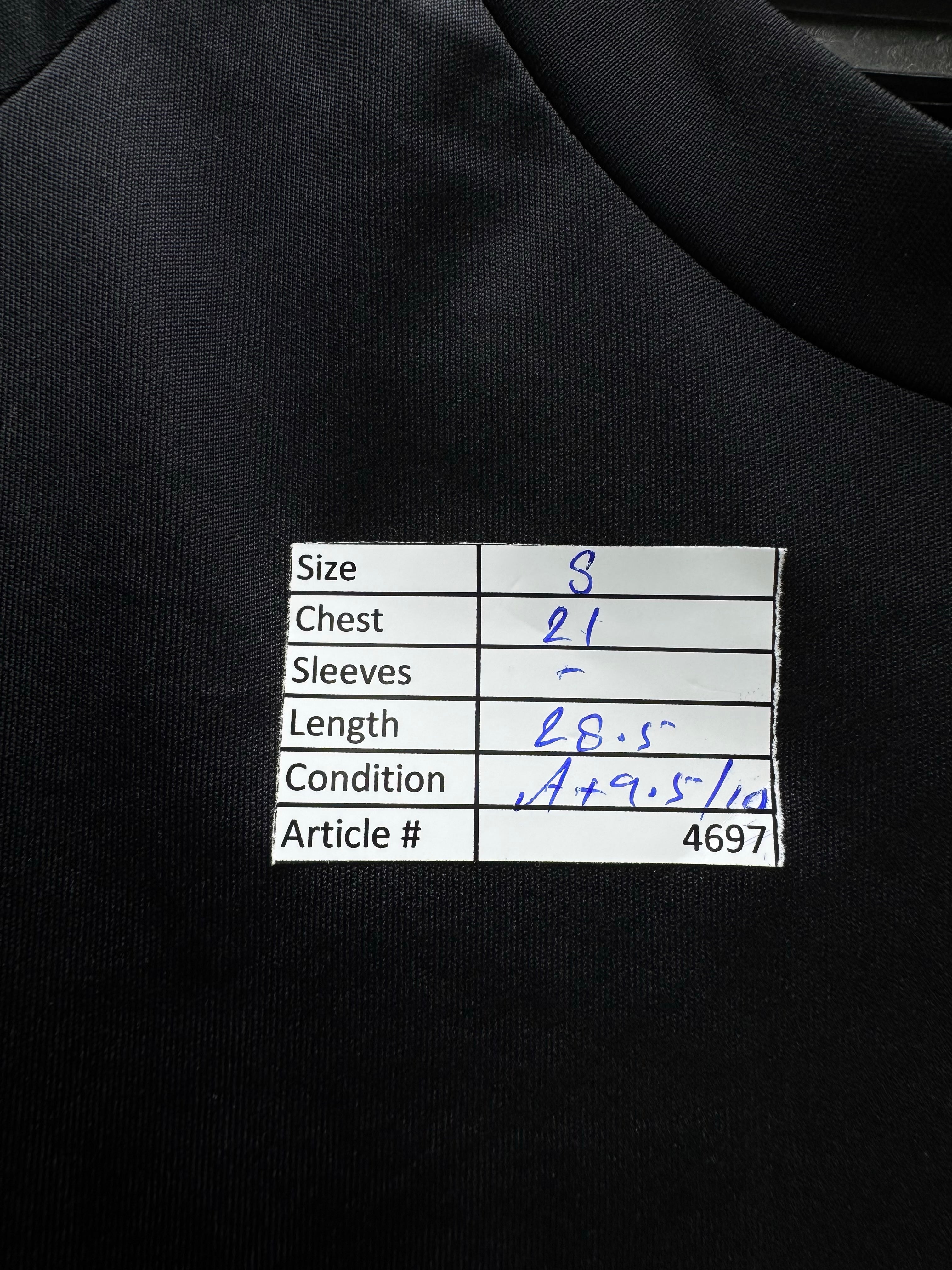 Adi*as® Small | Chest: 21" | Black | Tracksuit | Polyester | 4697 - Genuine Maal