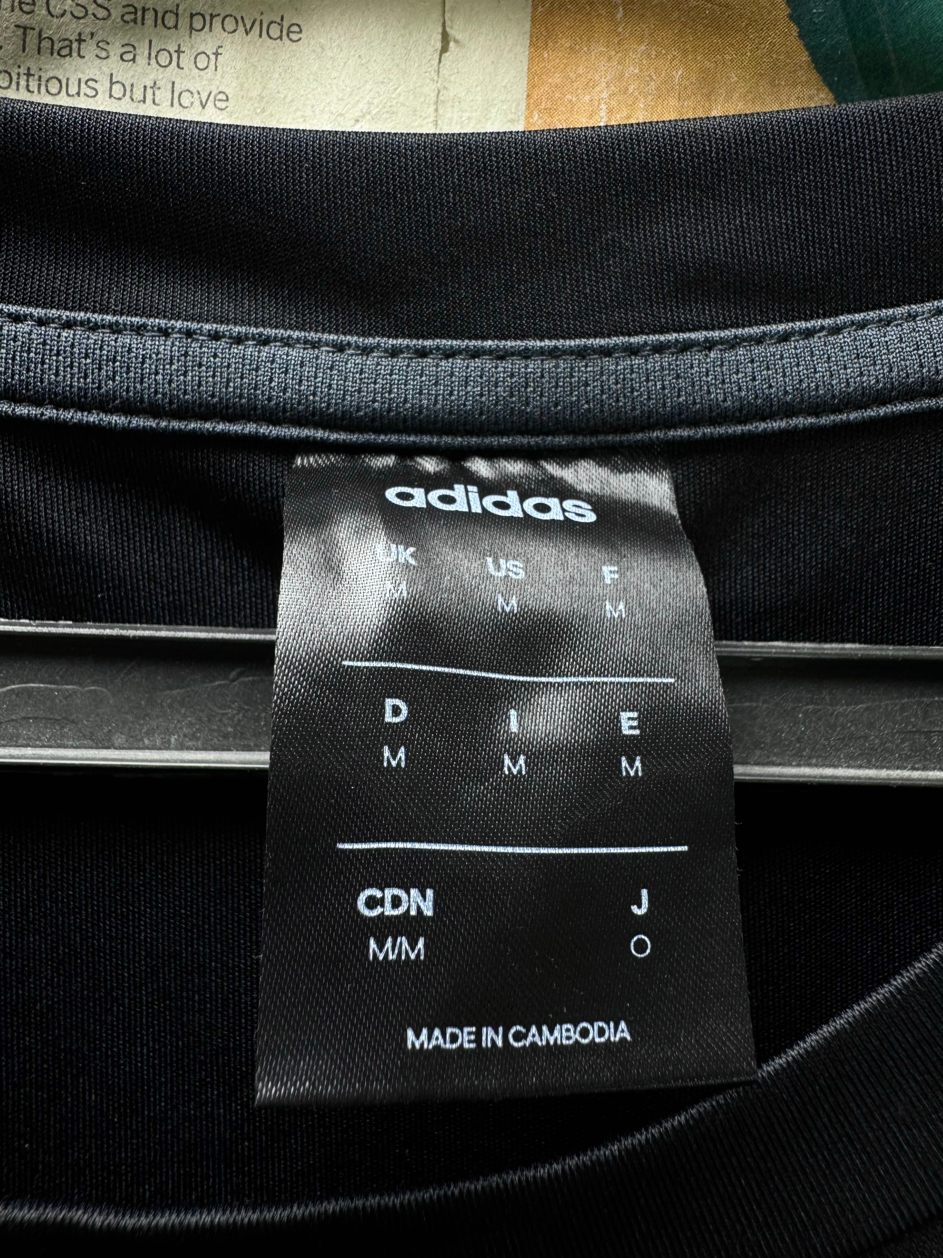 Adi*as® Small | Chest: 21" | Black | Tracksuit | Polyester | 4697 - Genuine Maal