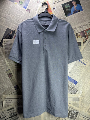 George® Medium | Chest: 21.5" | Grey | Polo Shirts | Cotton | 4869 - Genuine Maal
