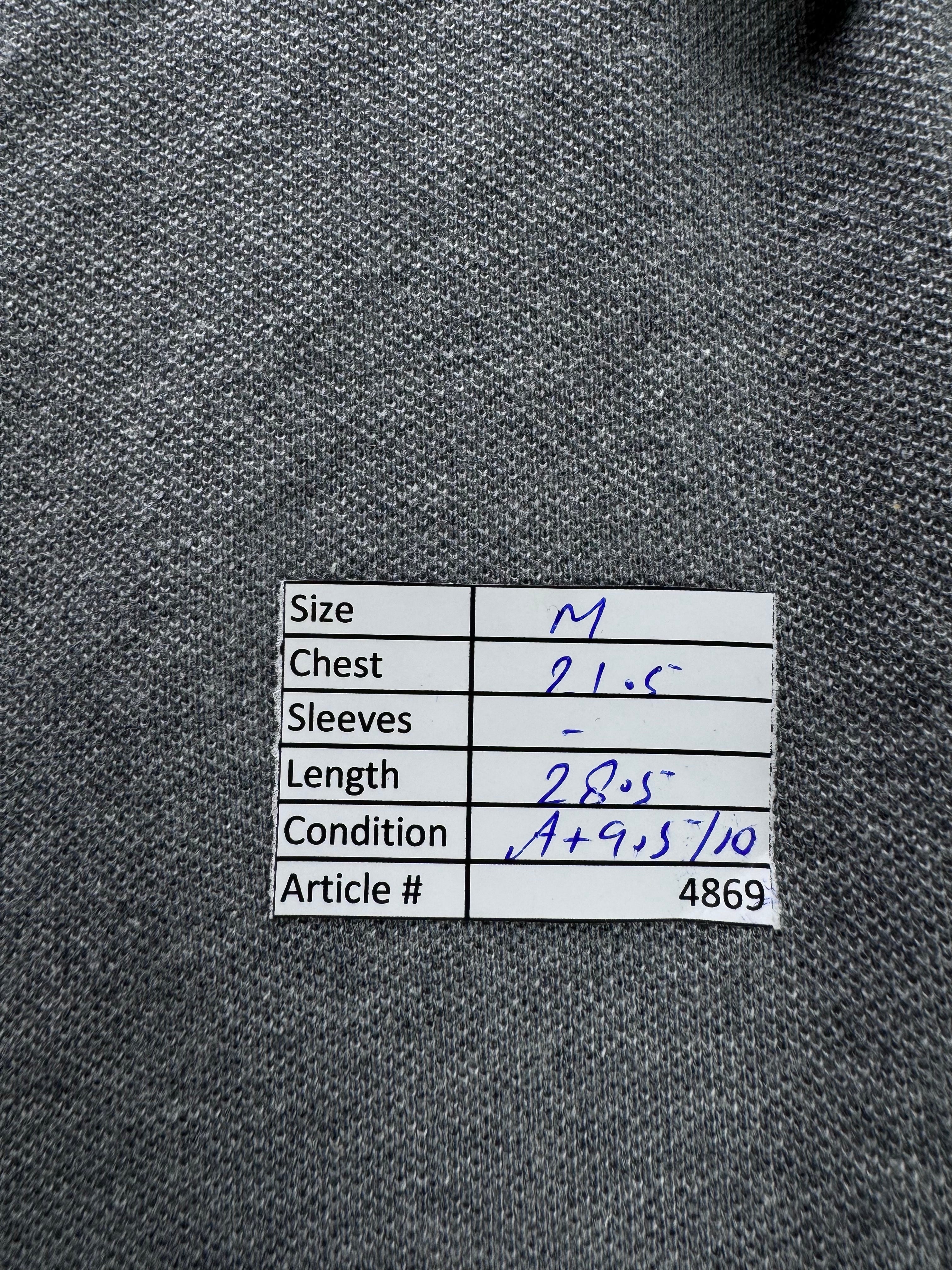 George® Medium | Chest: 21.5" | Grey | Polo Shirts | Cotton | 4869 - Genuine Maal