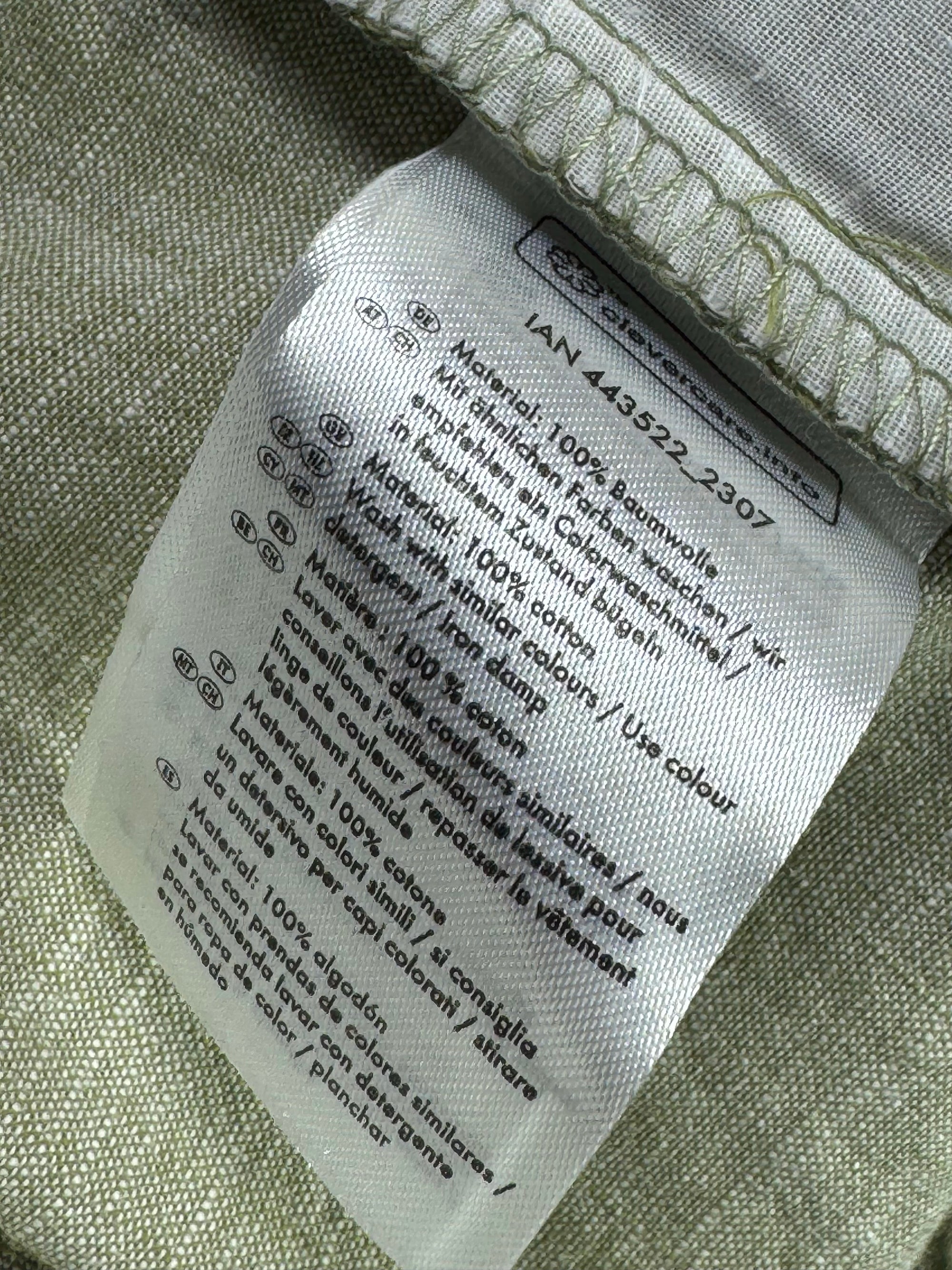 Livergy® Waist: 32" to 34" | Cucumber Green | Shorts | Coton | 1332 - Genuine Maal