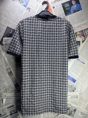 River Island® Small | Chest: 20" | Black | T-Shirt | Poly - Elastane | 4698 - Genuine Maal
