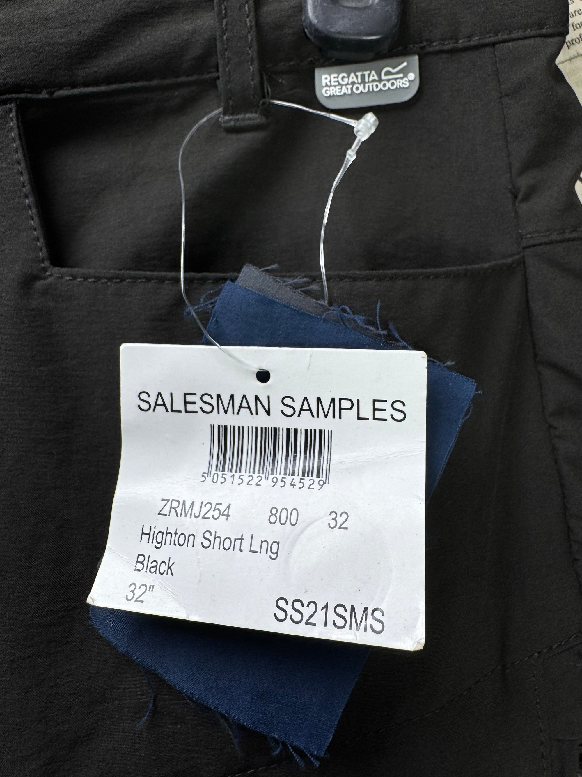 Regata® Waist: 32" | Black | Shorts | Poly - Elastane | 1337 - Genuine Maal